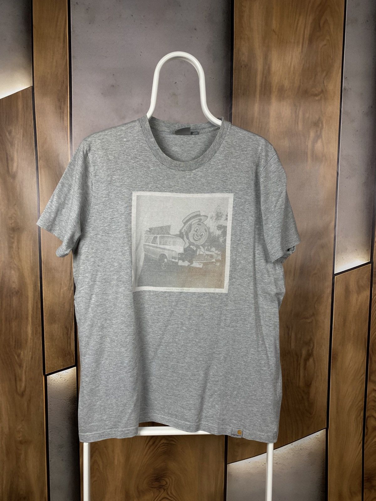 Carhartt 😊T-Shirt Carhartt Smile And Car Big Boxy Logo Design Tee😊 Size US M / EU 48-50 / 2 - 1 Thumbnail