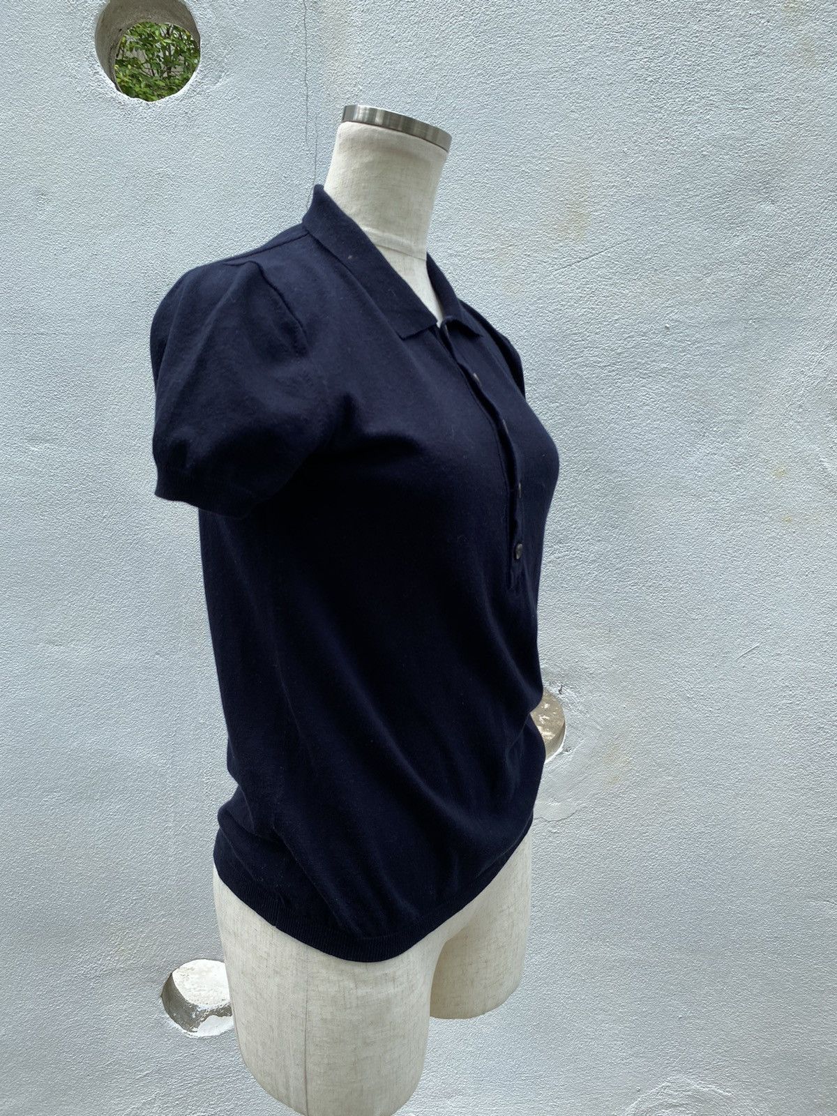Designer 45rpm black polo shirt Size XS / US 0-2 / IT 36-38 - 13 Thumbnail