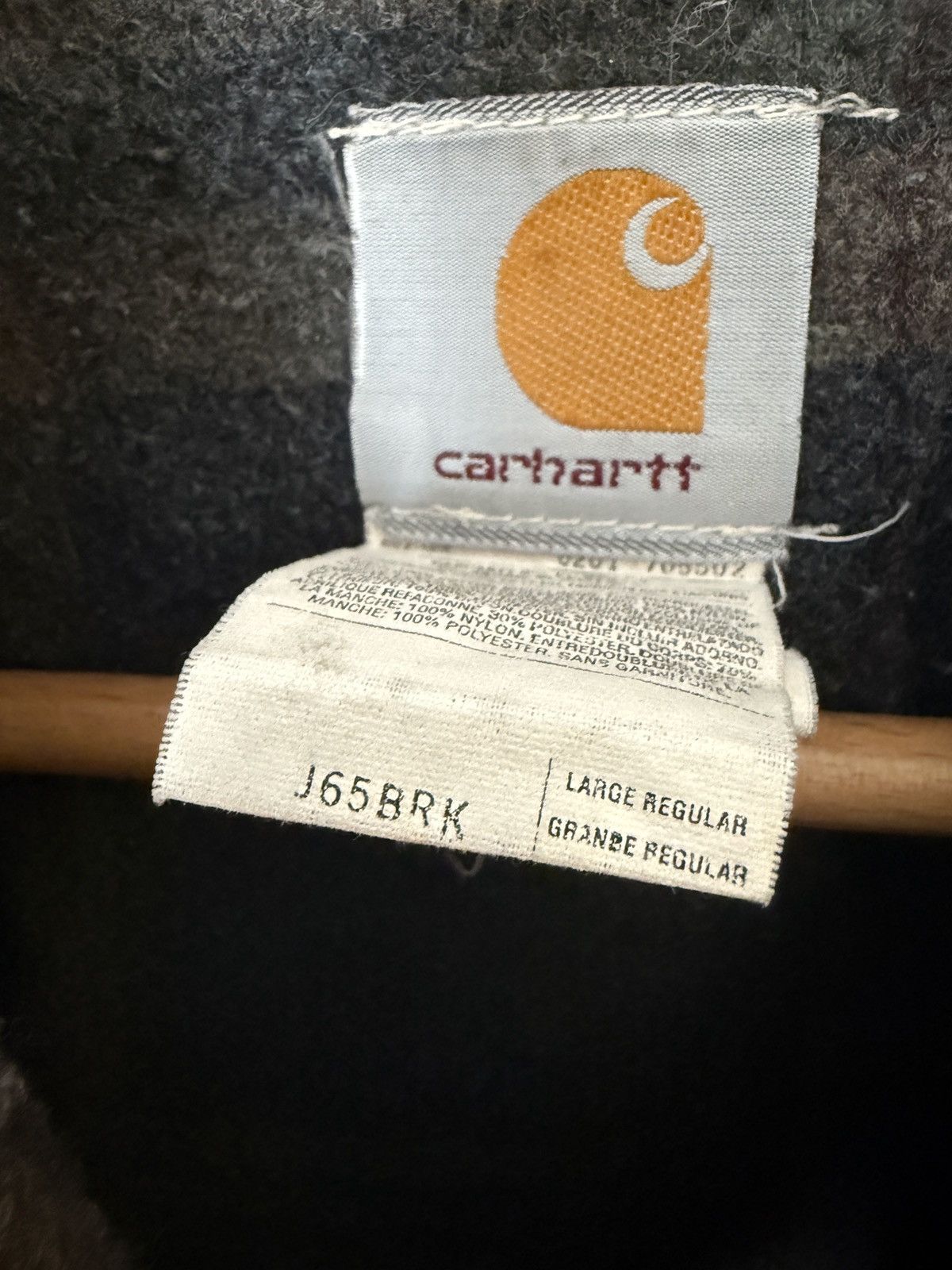 Carhartt Carhartt J65 BRK Large Size US L / EU 52-54 / 3 - 4 Thumbnail