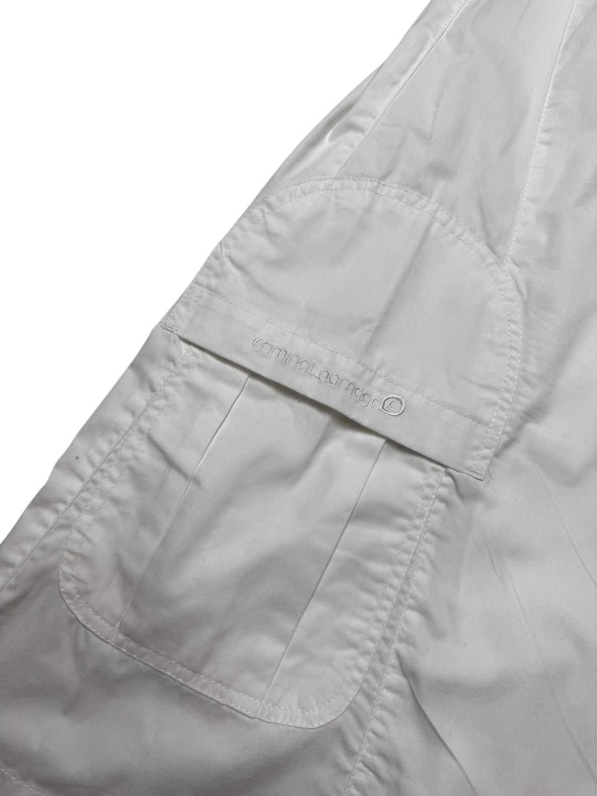 Criminal Damage Vintage Y2K Criminal Damage Rave Wide Leg Japanese Brand Size US 30 / EU 46 - 4 Thumbnail