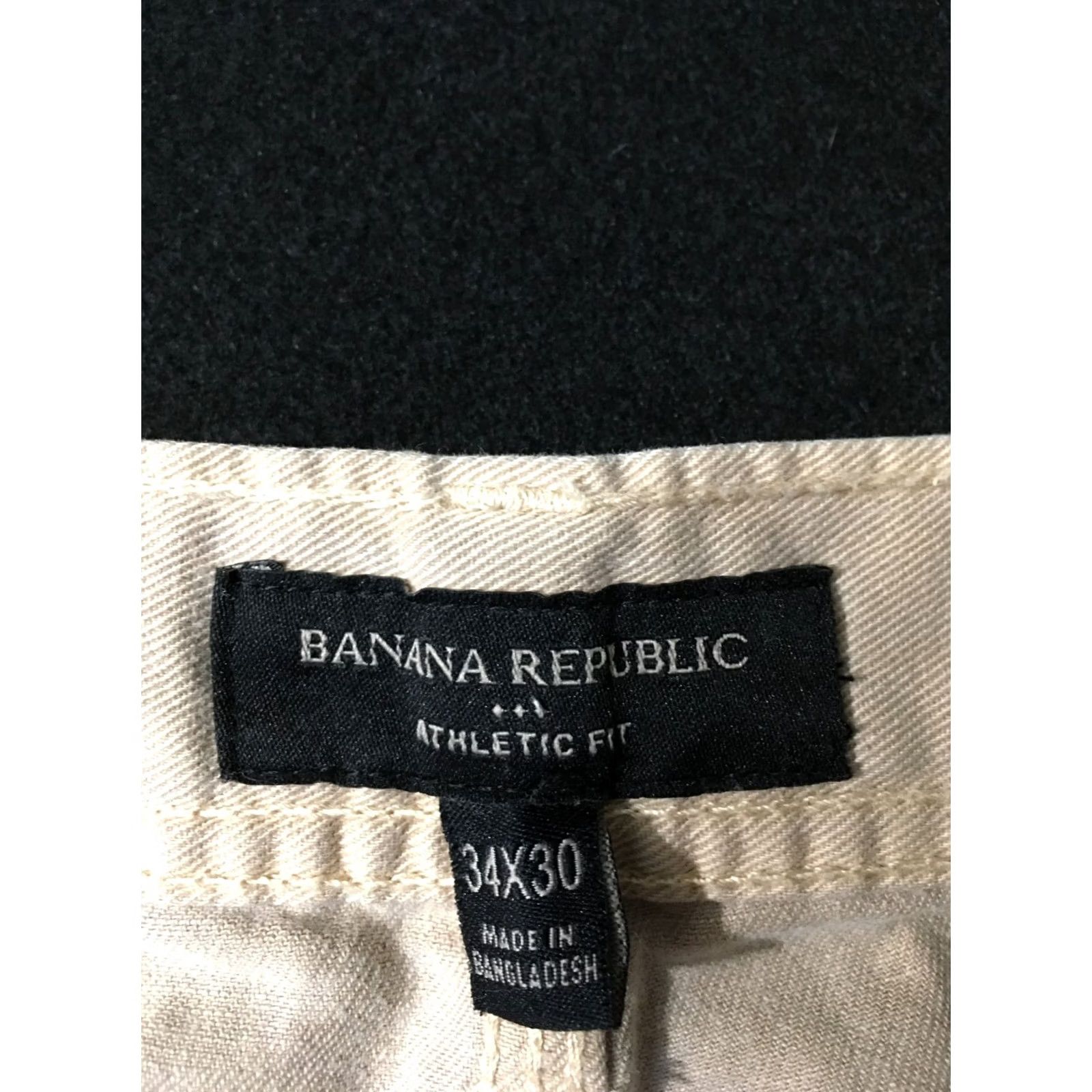 Banana Republic Banana Republic Pants Mens 34 Beige Athletic Flat Front Chino Pockets Stretch Casual Workwear Regular Inseam 27 Brushed Cotton Modal Spandex Tapered Size US 34 / EU 50 - 6 Thumbnail