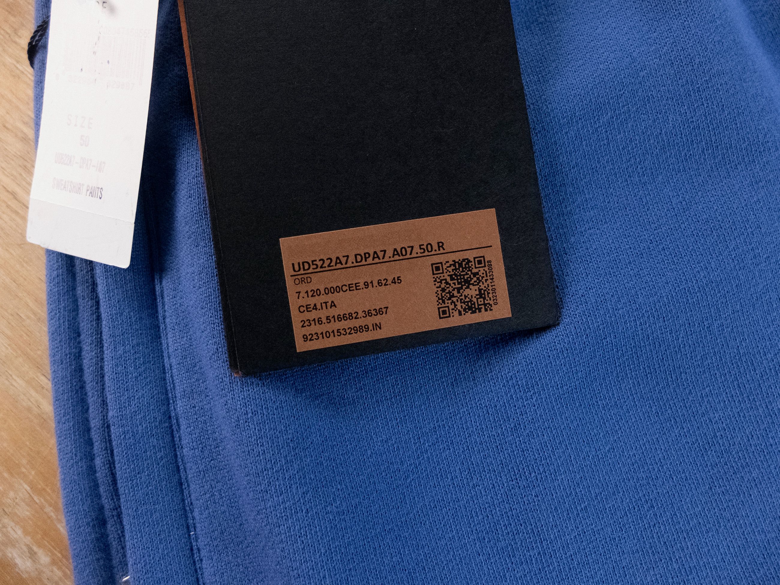 Ermenegildo Zegna ZEGNA blue cotton jogger sweatpants Size 50 IT / Large Size US 34 / EU 50 - 6 Thumbnail