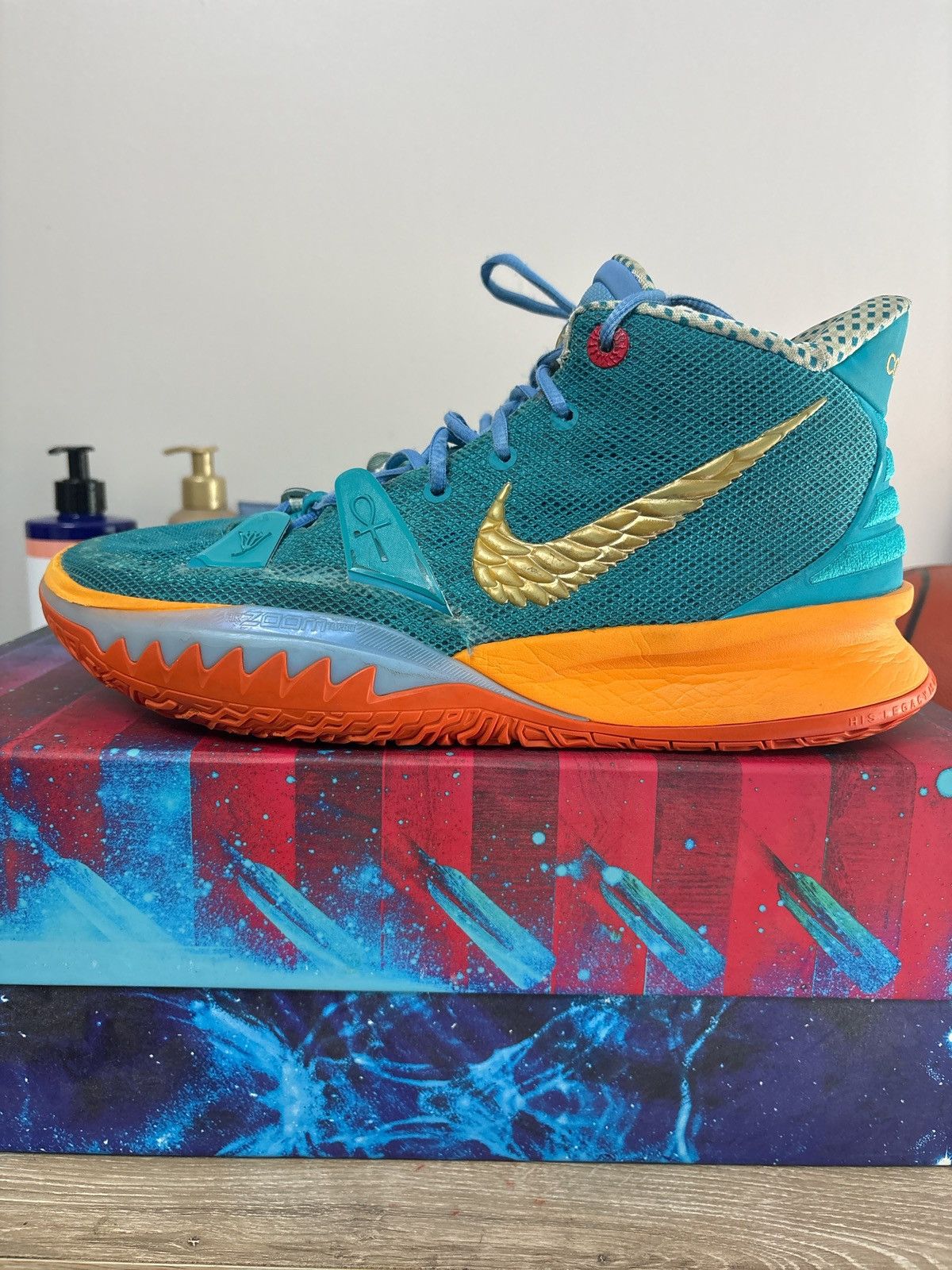 Nike Nike Kyrie 7 Horus (Special Box) Size US 11.5 / EU 44-45 - 3 Thumbnail