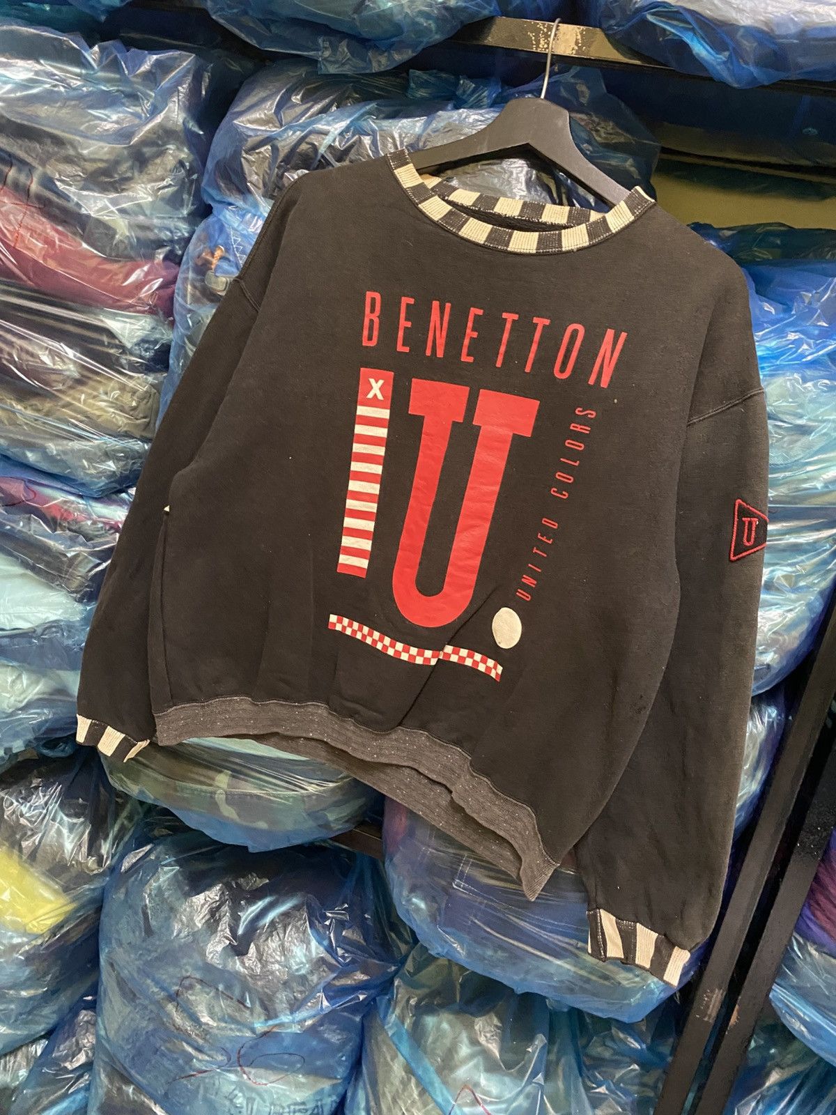 Benetton VINTAGE BENETTON SWEATSHIRT Size US S / EU 44-46 / 1 - 2 Thumbnail