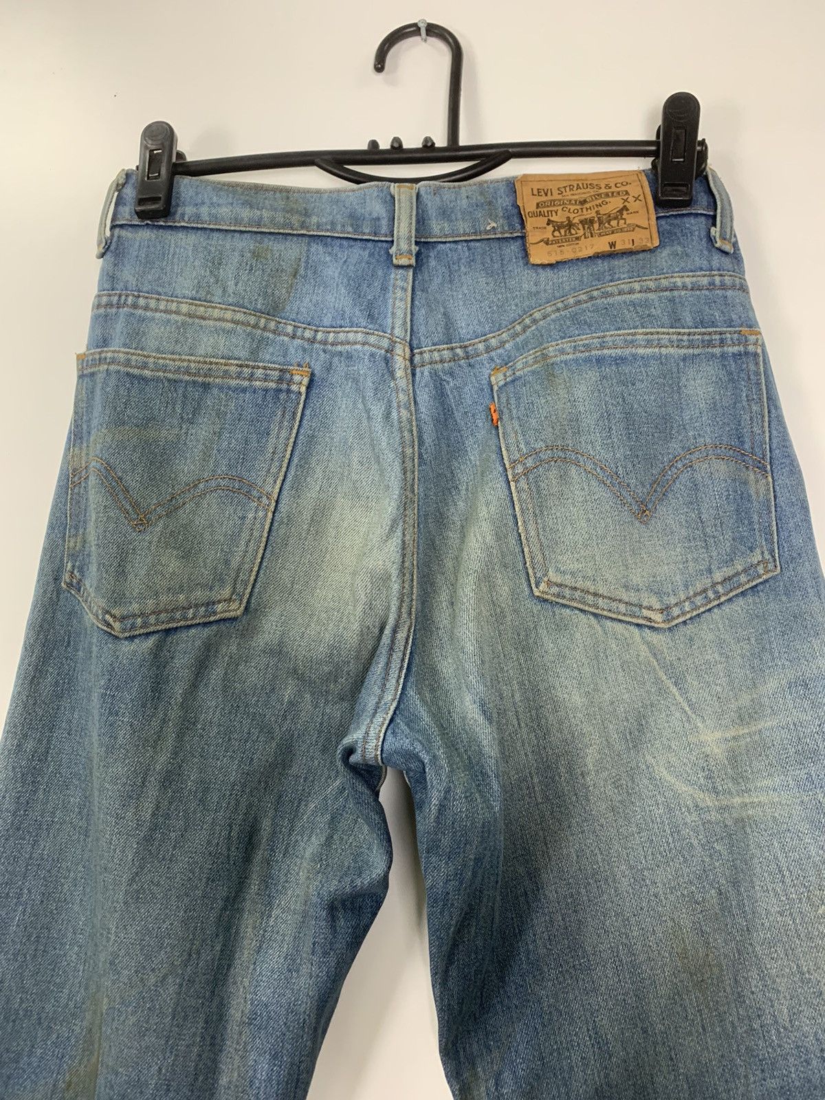 Levi's Vintage 90s Levi’s Strauss & Co distressed pant Size US 30 / EU 46 - 10 Thumbnail