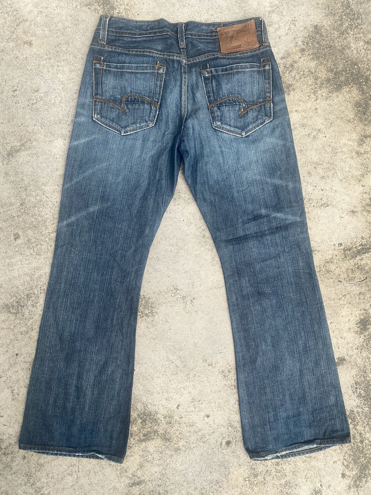 Japanese Brand Flare Jeans Z Clawmark Bootcut Size US 32 / EU 48 - 16 Thumbnail