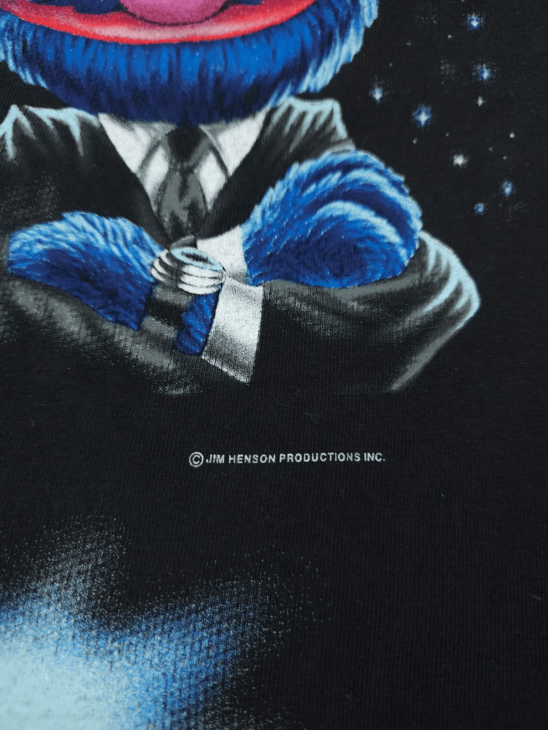 Vintage 💎 90's Vintage Sesame Street Cookie Monster T-shirt Tee Size US L / EU 52-54 / 3 - 4 Thumbnail