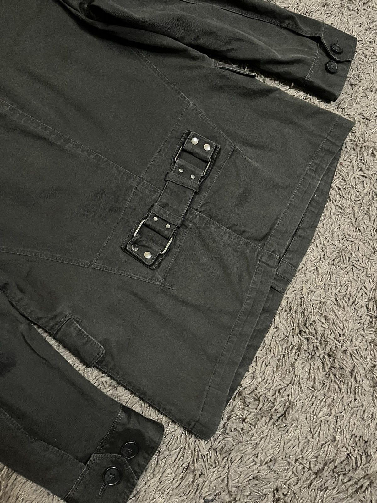 Neil Barrett 2000s Black barret button up buckle pockets #H5 Size S / US 4 / IT 40 - 6 Thumbnail