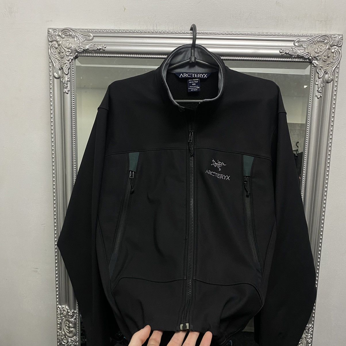 Arc'teryx Vintage Arcteryx Soft Shell Jacket Polartec Black GoprCore Size US M / EU 48-50 / 2 - 3 Thumbnail