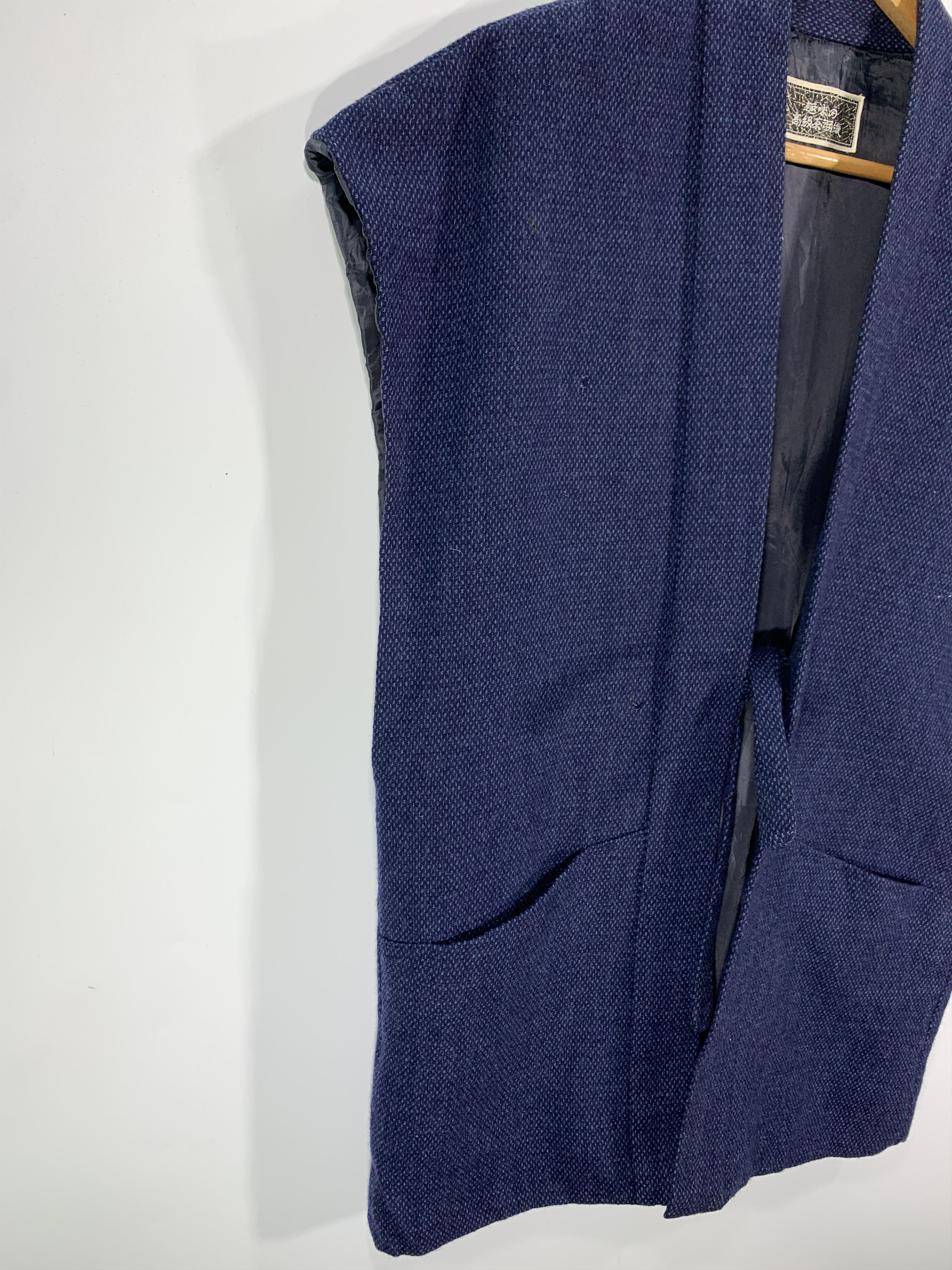 Japanese Brand × Vintage Vintage Shashiko Kendo Vest Wool Size US M / EU 48-50 / 2 - 3 Thumbnail