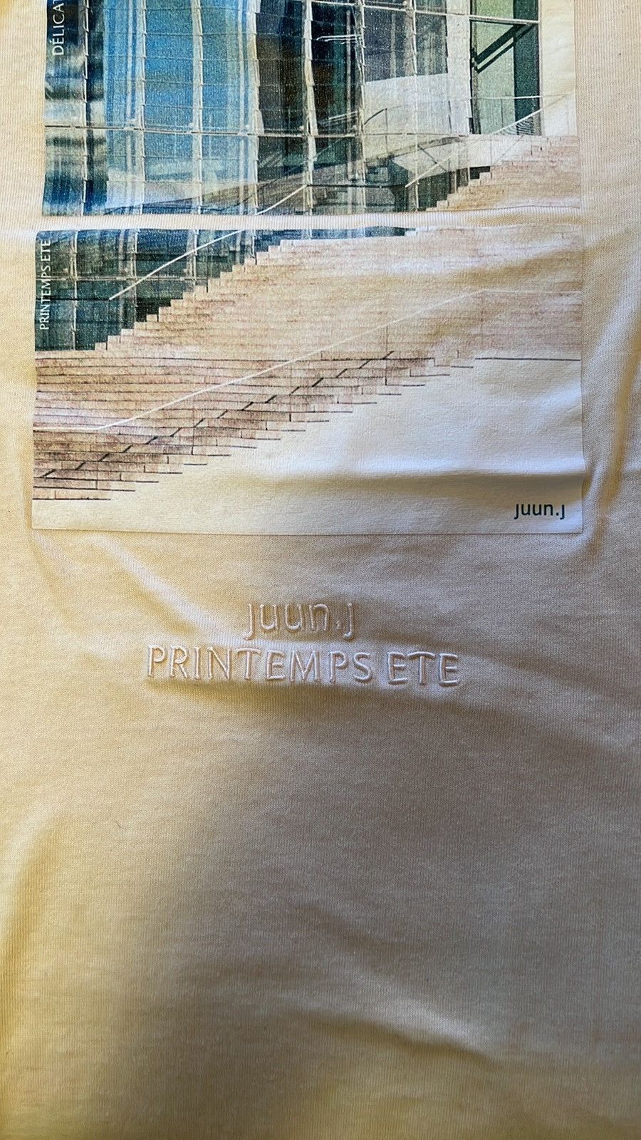 Juun.J Juun.J Printed Oversized Tshirt Size US L / EU 52-54 / 3 - 9 Thumbnail