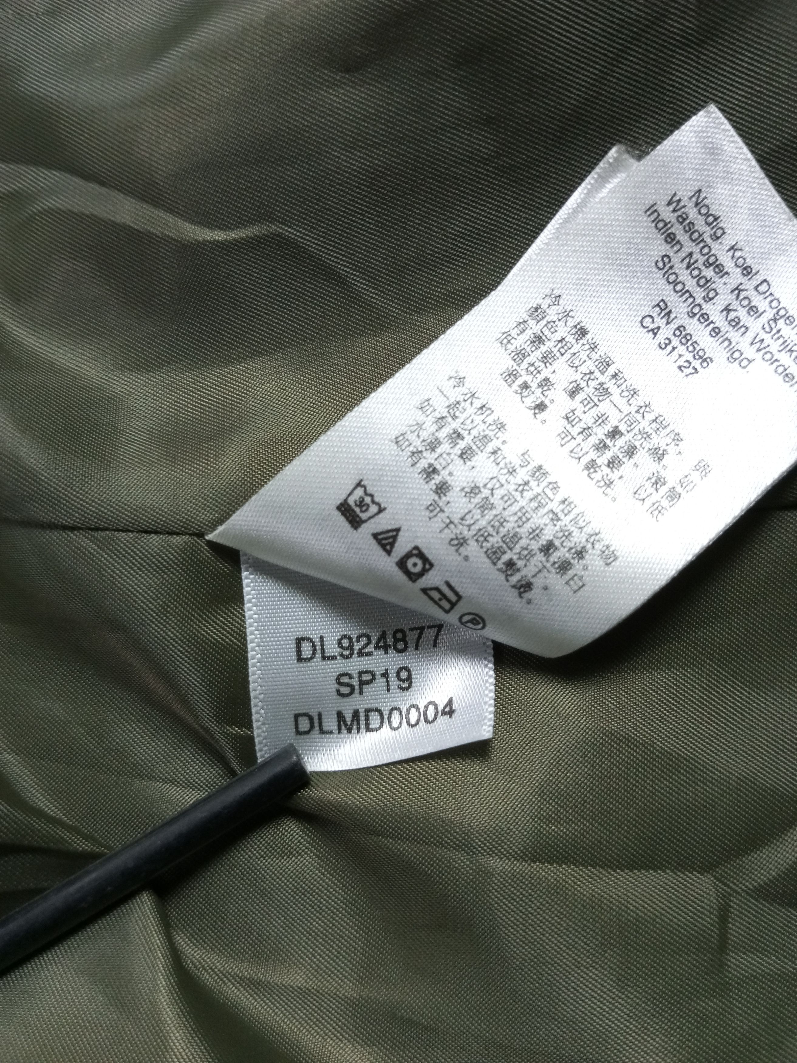 DKNY × Donna Karan Vintage DKNY Donna Karan Fish Tail Parka Jacket Size US S / EU 44-46 / 1 - 10 Thumbnail