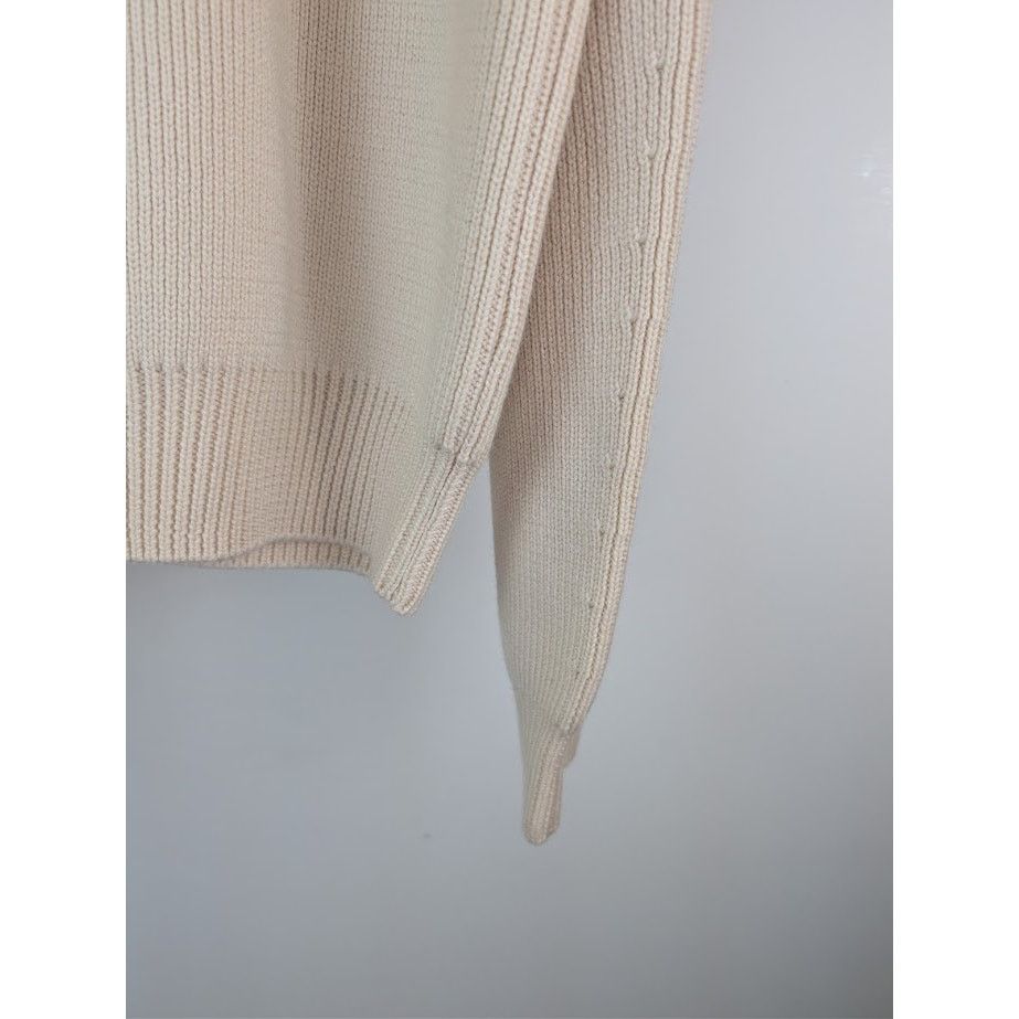Tom Ford o1rshd1 Knitwear Button Sweater in Ivory Size US XL / EU 56 / 4 - 13 Thumbnail