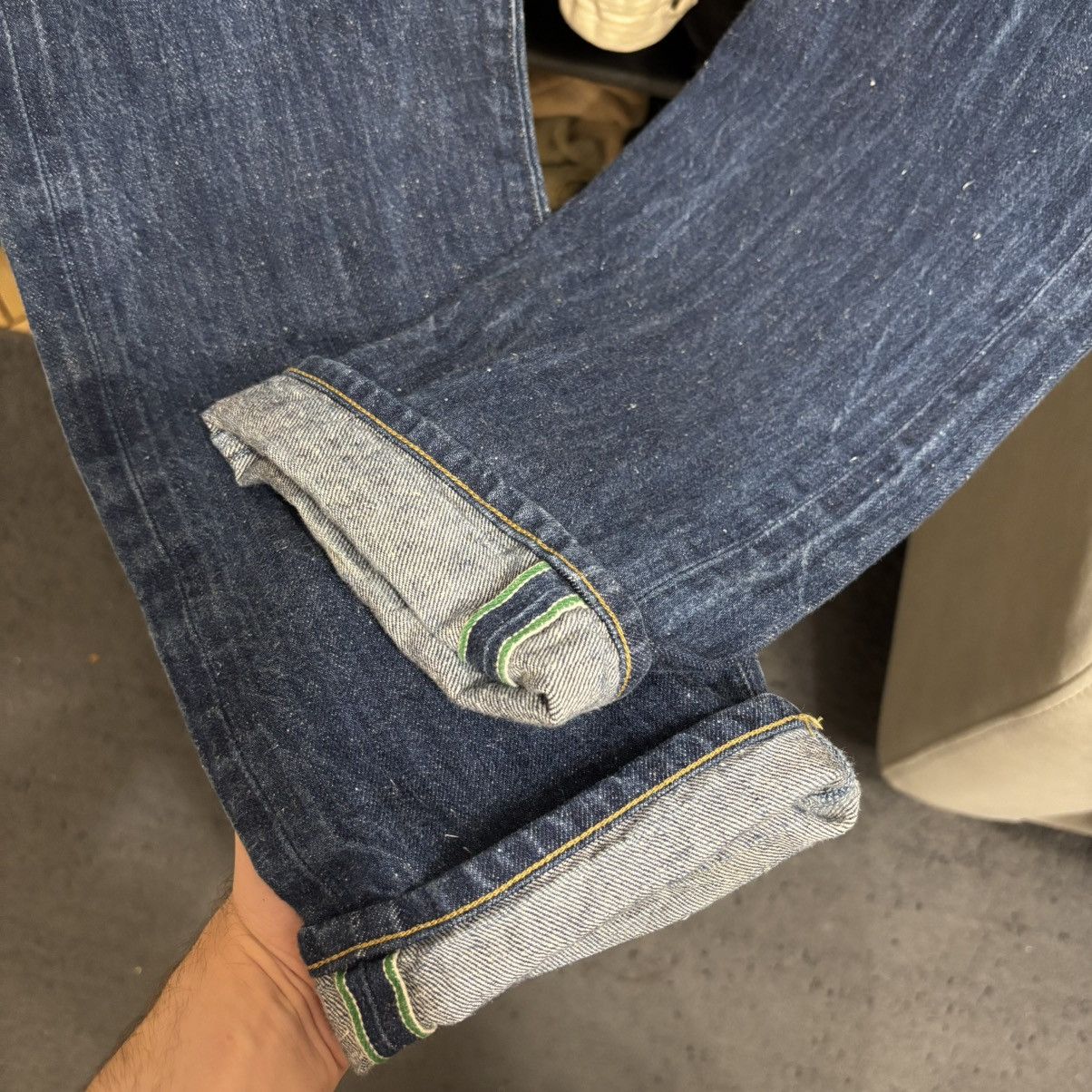 Levi's Made & Crafted LEVI’S Big E Japanese Selvege Denim Jeans Made and Crafted Size US 32 / EU 48 - 3 Thumbnail
