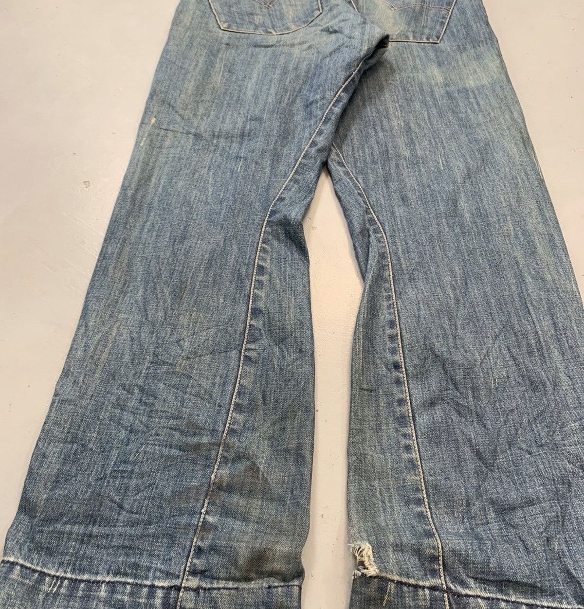 Levi's Vintage Levi’s engineer jeans denim Size US 34 / EU 50 - 8 Thumbnail