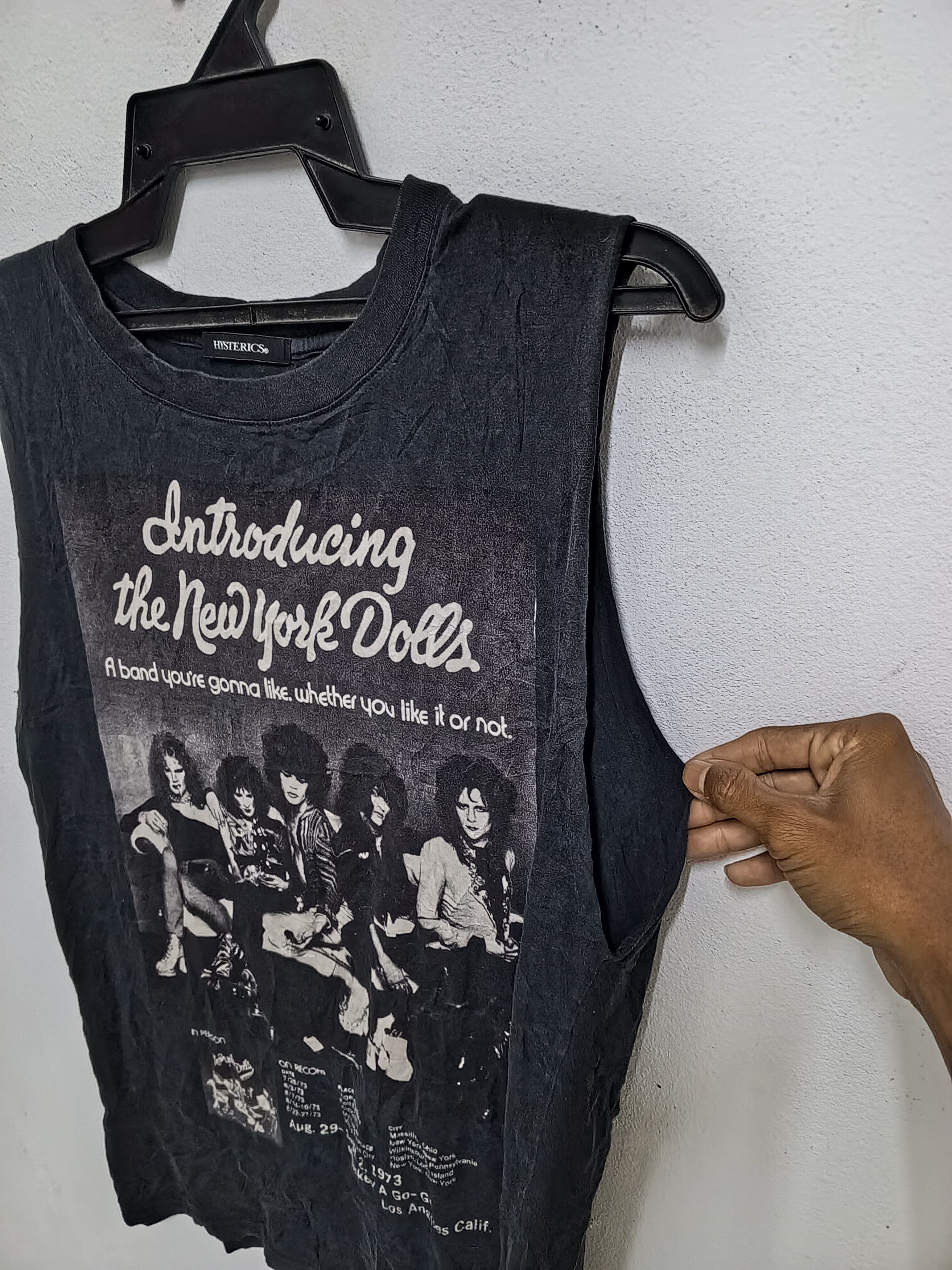 Hysteric Glamour ©2016 band new York dolls by hysteric glamour punk tshirt Size US M / EU 48-50 / 2 - 3 Thumbnail