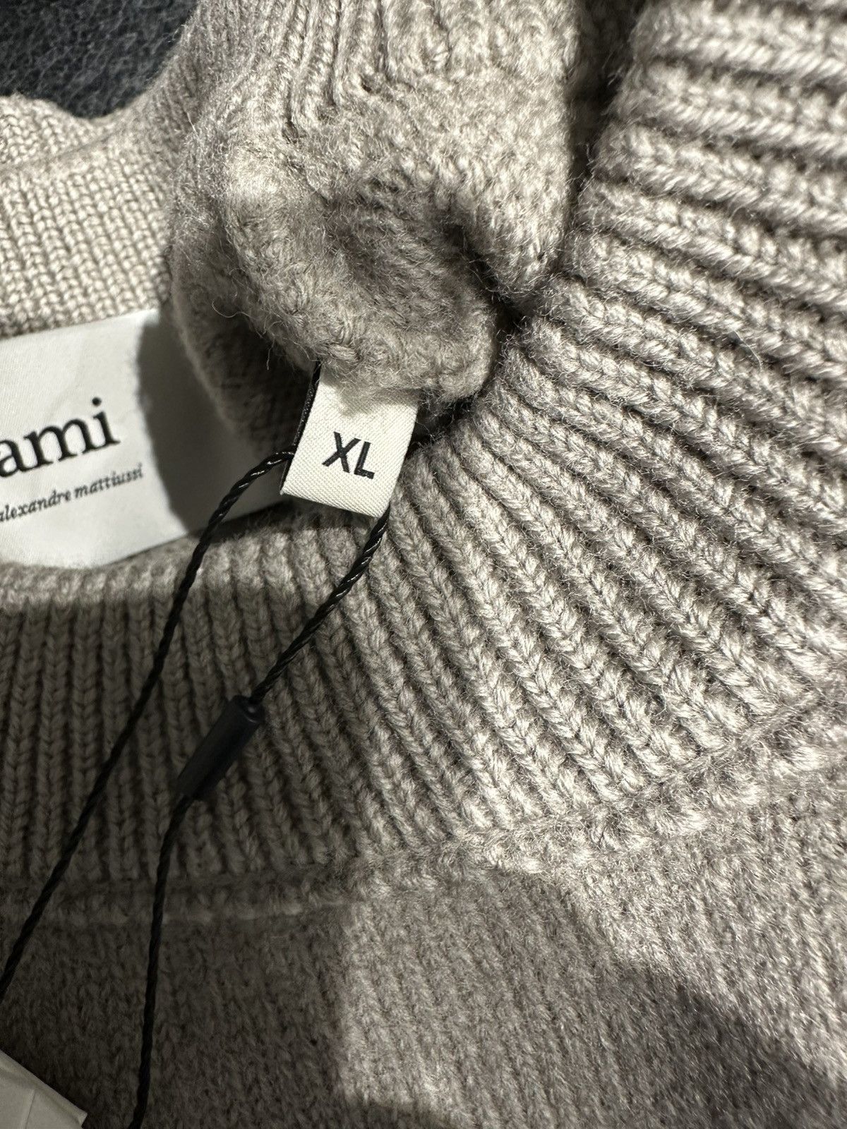 AMI AMI - ADC Crewneck Sweater Ash Size US XL / EU 56 / 4 - 3 Thumbnail