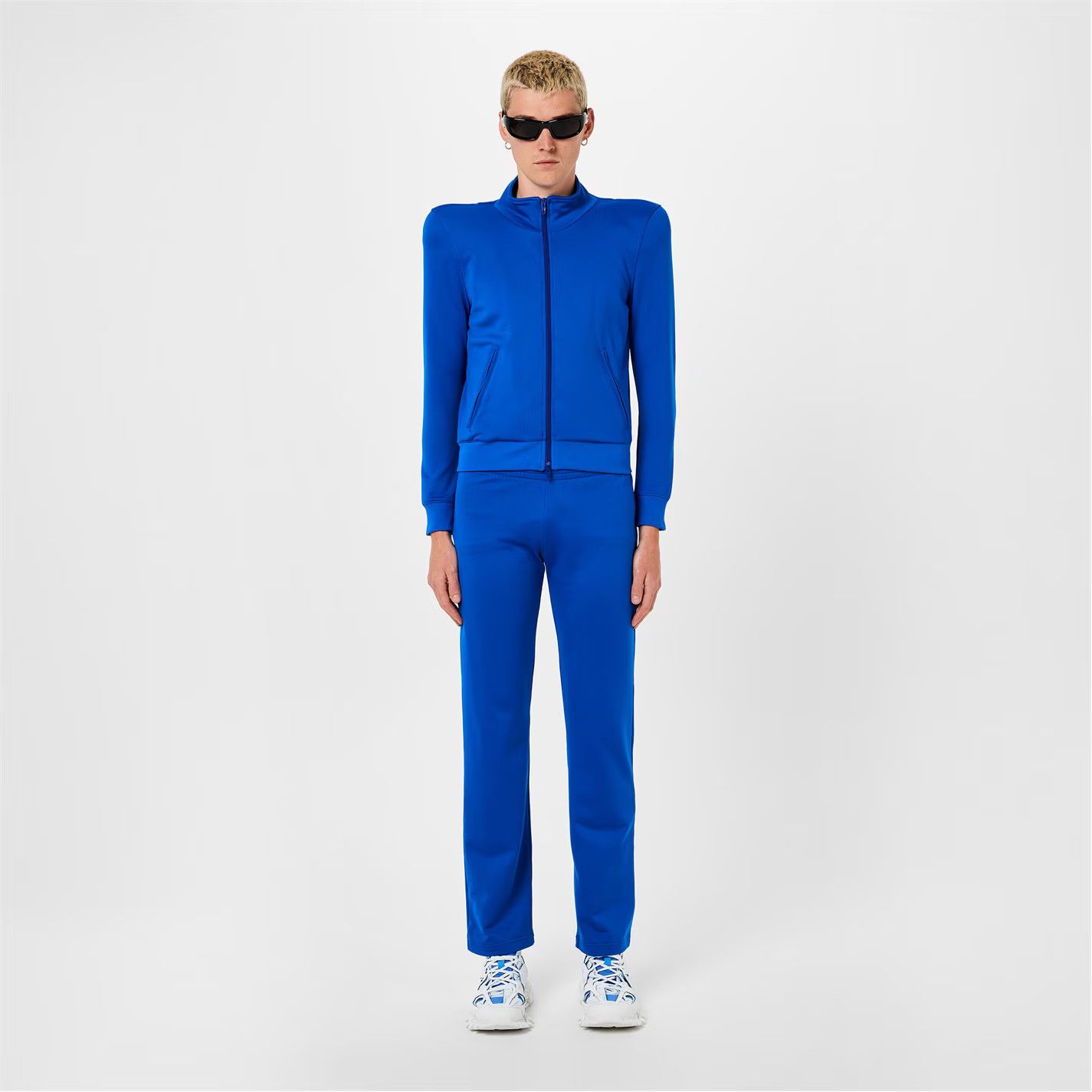 Balenciaga o1g2r1mq0226 Low-Waist Sweatpants & Joggers In Blue Size US 30 / EU 46 - 5 Thumbnail