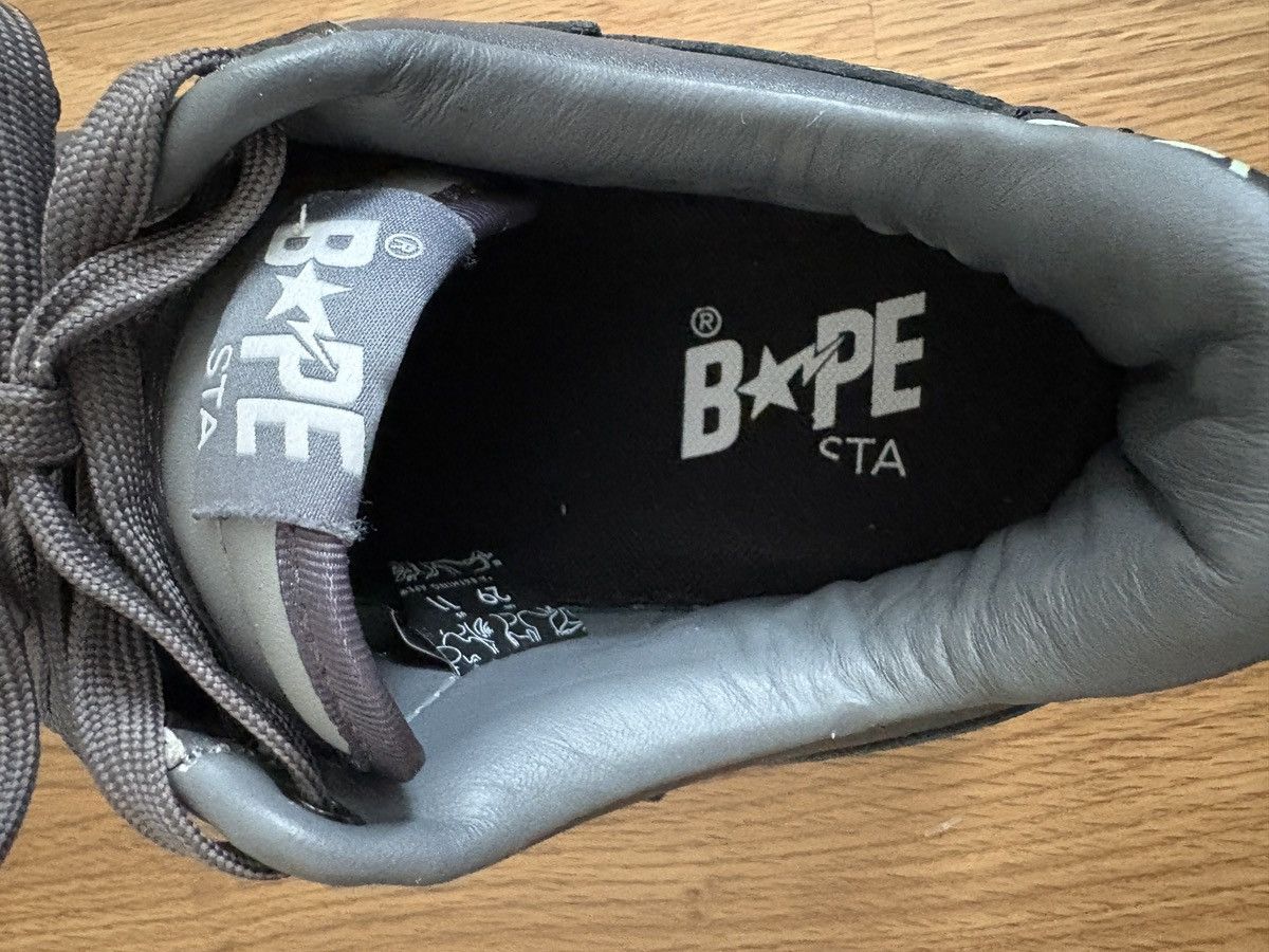 Bape Bapesta 'Text Code Camo - Charcoal' 2022 Size US 11 / EU 44 - 10 Thumbnail