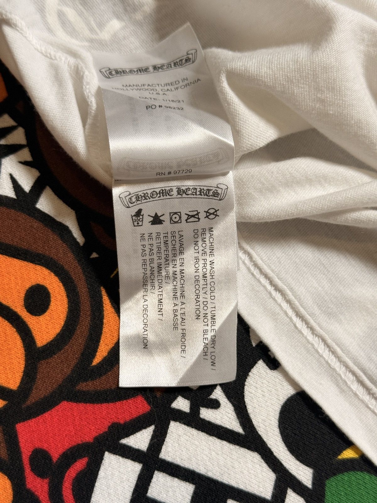 Chrome Hearts Chrome Hearts Boys Multi Cemetery Logo Tee Size US XS / EU 42 / 0 - 9 Thumbnail