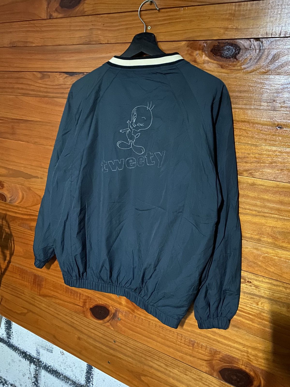 Warner Bros Vintage Looney Tunes Golf Collection Tweety Windbreaker Size US M / EU 48-50 / 2 - 10 Thumbnail