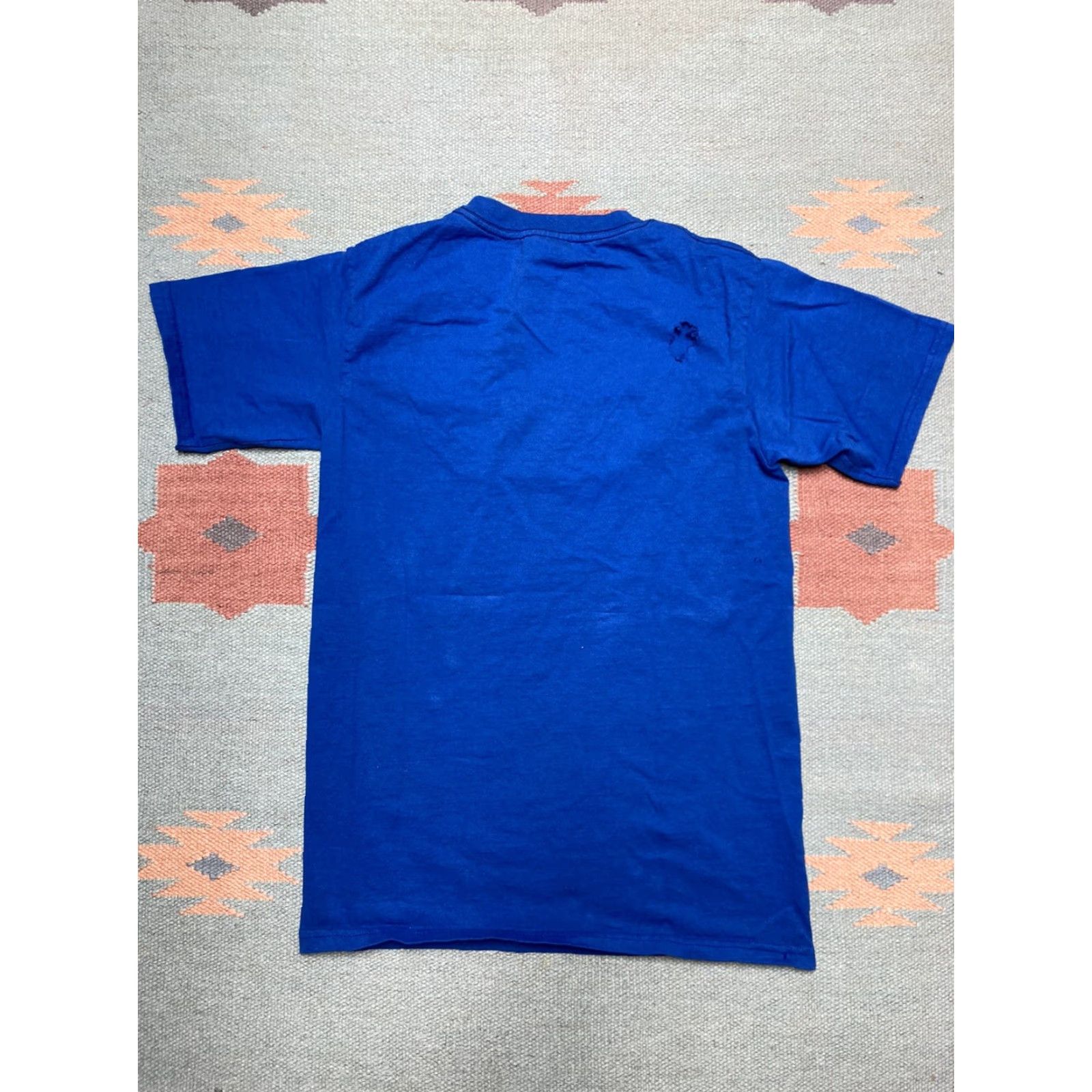 Vintage VINTAGE Mexico T-Shirt Acapulco Beach Dolphins Embroidered Y2K Small Mens Tshirt Blue Shirt Size US S / EU 44-46 / 1 - 7 Thumbnail