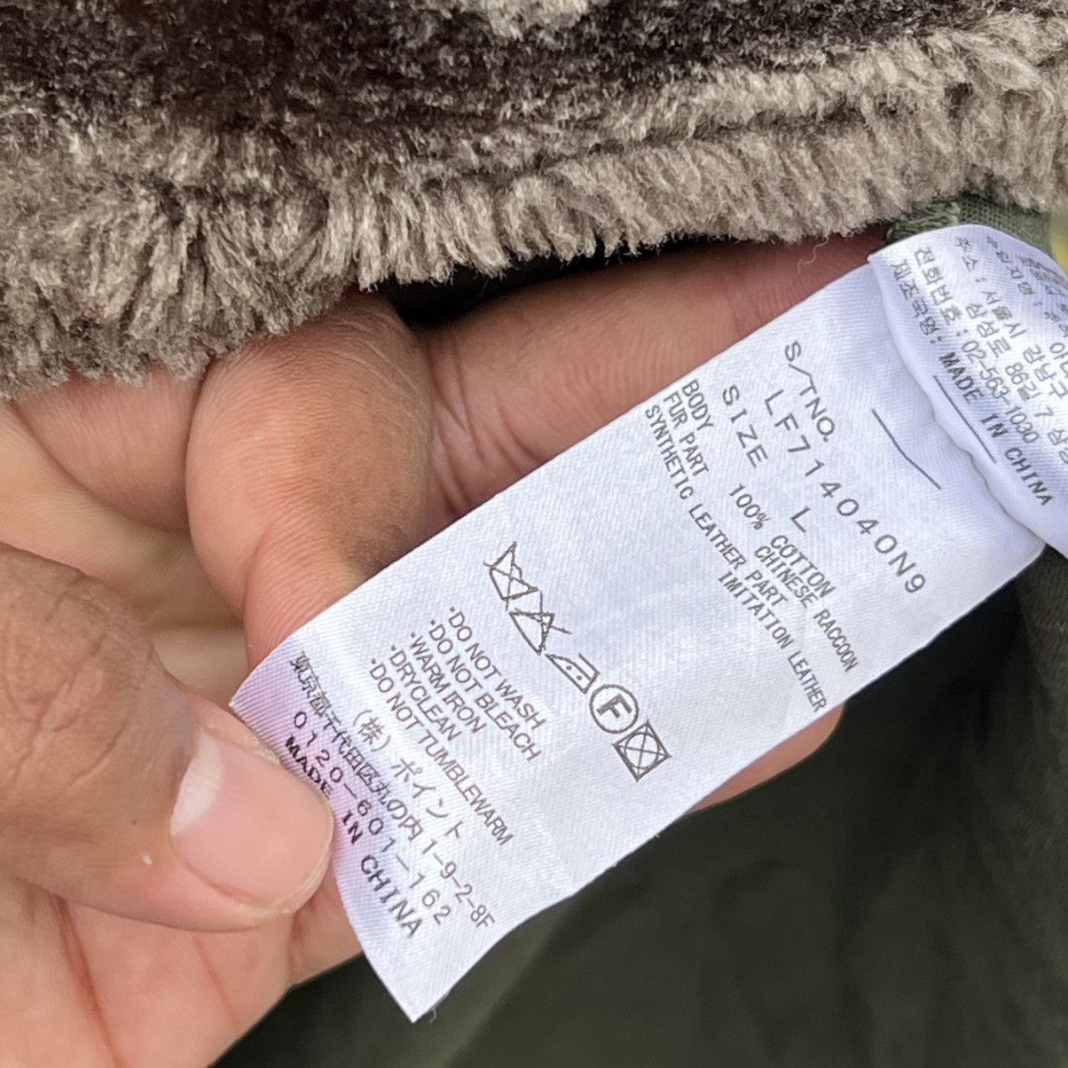 If Six Was Nine “LOWRYS FARM” PUNK PARKA FUR HOOD HEAVY WINTER LINING Size US M / EU 48-50 / 2 - 10 Thumbnail