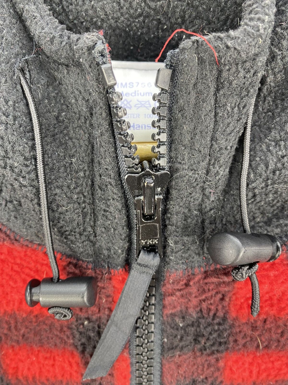 Helly Hansen Helly Hansen Vintage Fleece Hoodie Jacket Checkered Size US XXL / EU 58 / 5 - 12 Thumbnail