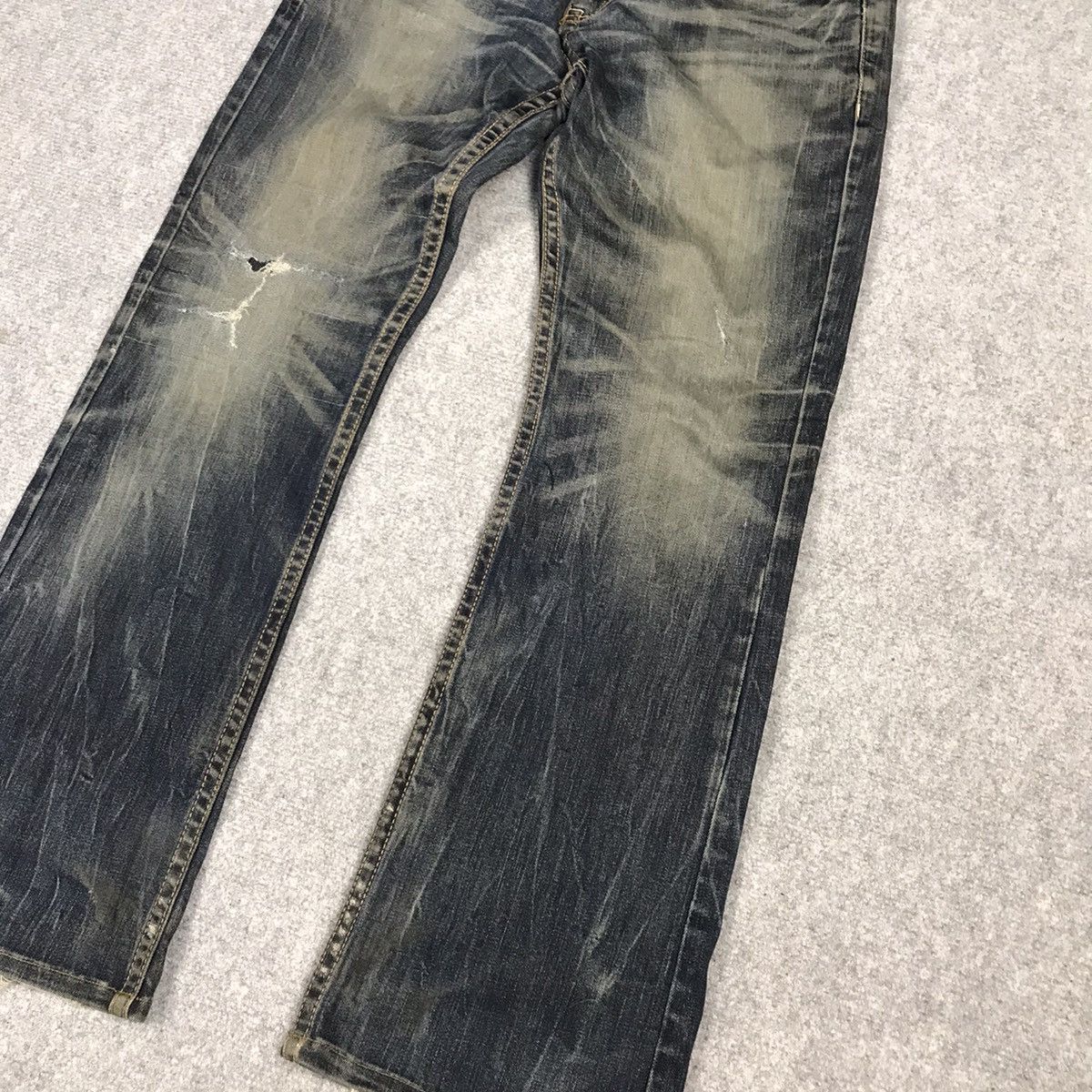 Japanese Brand RED PEPPER JAPAN DESIGN DENIM DISTRESSED DENIM PANTS Size US 30 / EU 46 - 5 Thumbnail