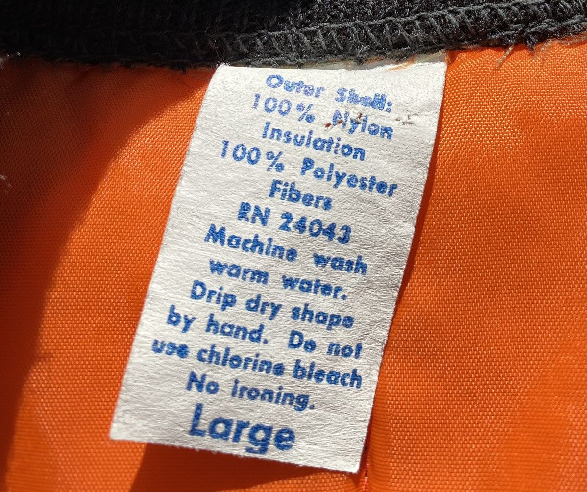Vintage Vintage 70’s Olive Green Orange Interior Vest Men’s Large Size US L / EU 52-54 / 3 - 4 Thumbnail