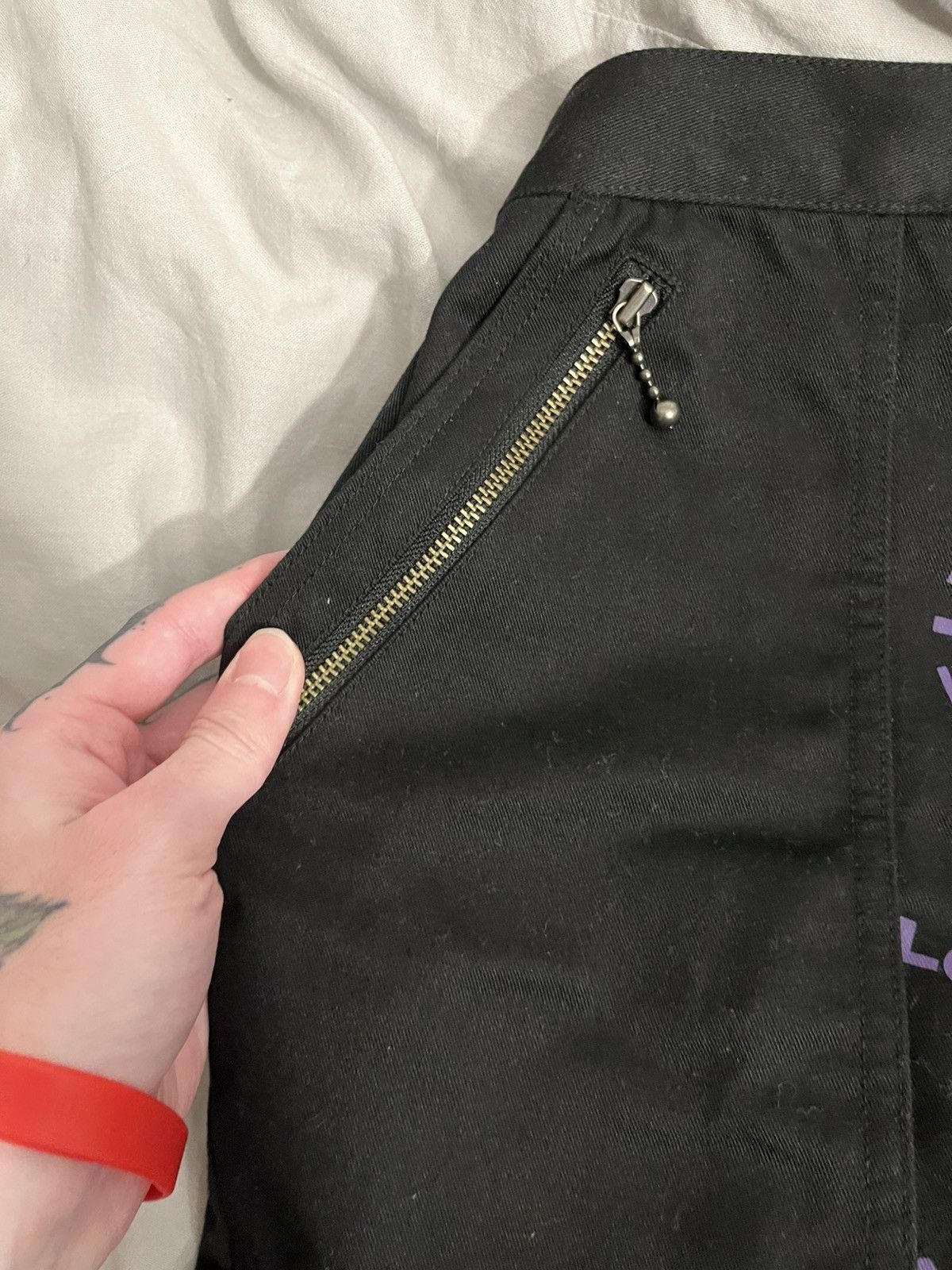 Vlone Vlone black and purple bondage pants Size US 30 / EU 46 - 5 Thumbnail