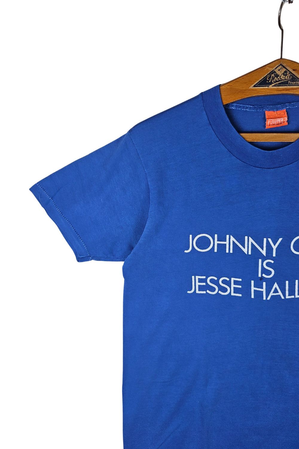 Vintage 1981 Johnny Cash “Jesse Hallam” Tee - Super Screen Stars Size US L / EU 52-54 / 3 - 5 Thumbnail
