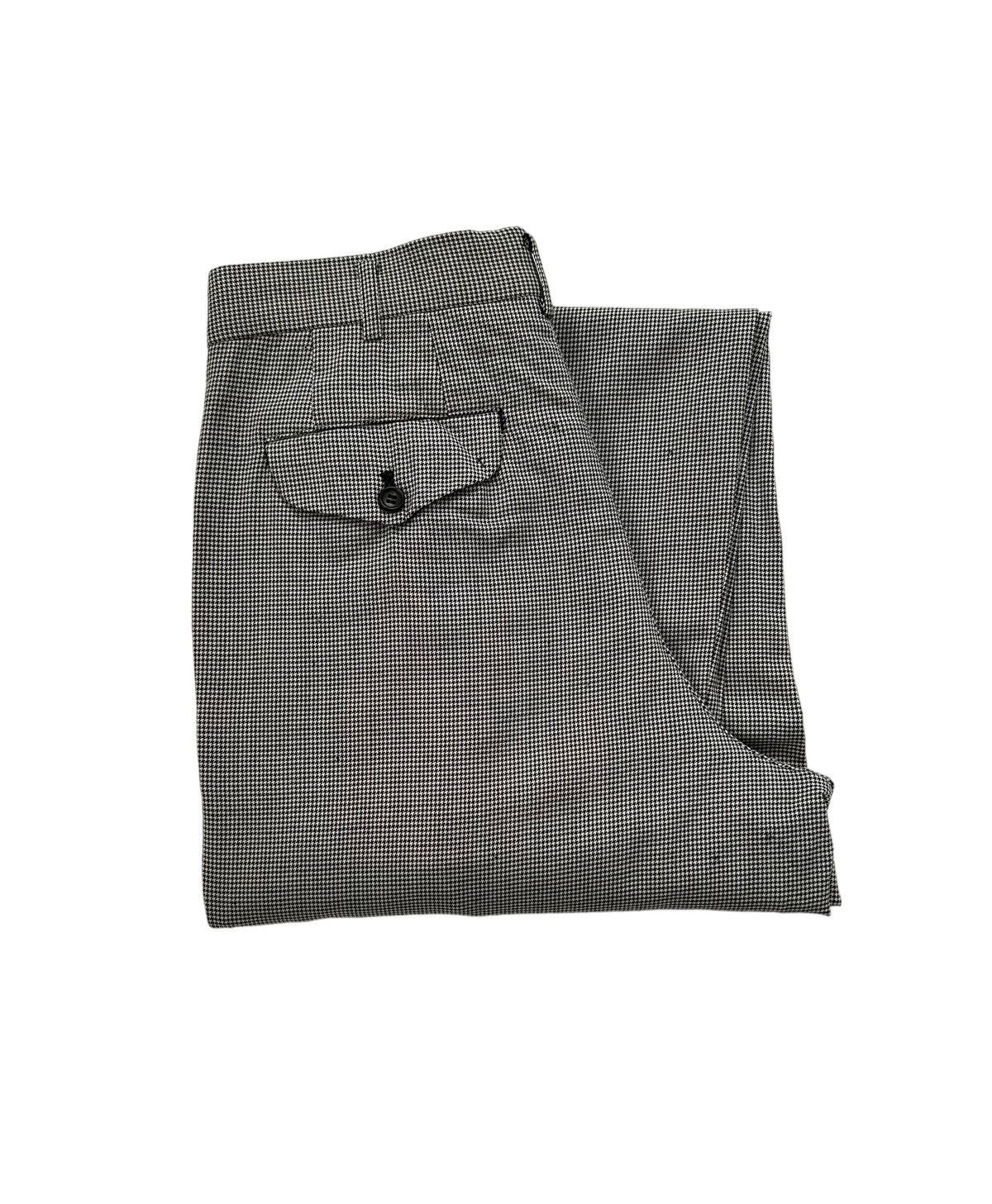 Comme des Garcons Comme des Garçons Homme Plus AW1991 Houndstooth Wool Trouser Size US 28 / EU 44 - 5 Thumbnail