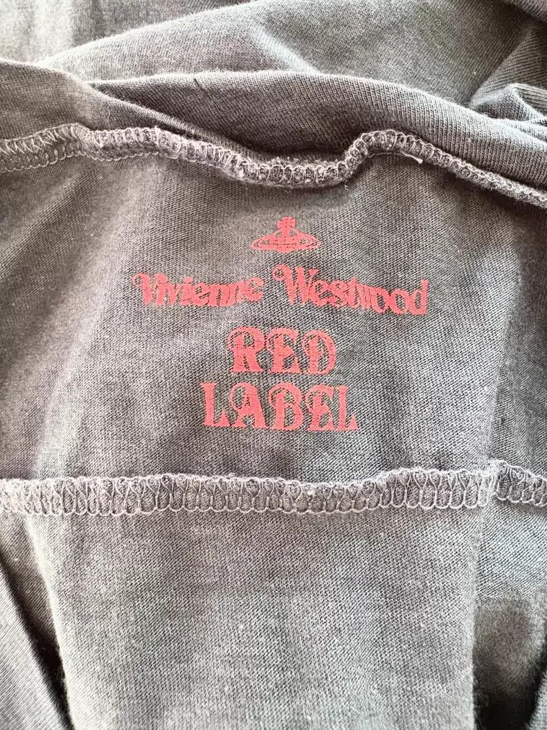 Vivienne Westwood Vivienne Westwood Blue red lips irregular cut drawstring d Size M / US 6-8 / IT 42-44 - 7 Thumbnail