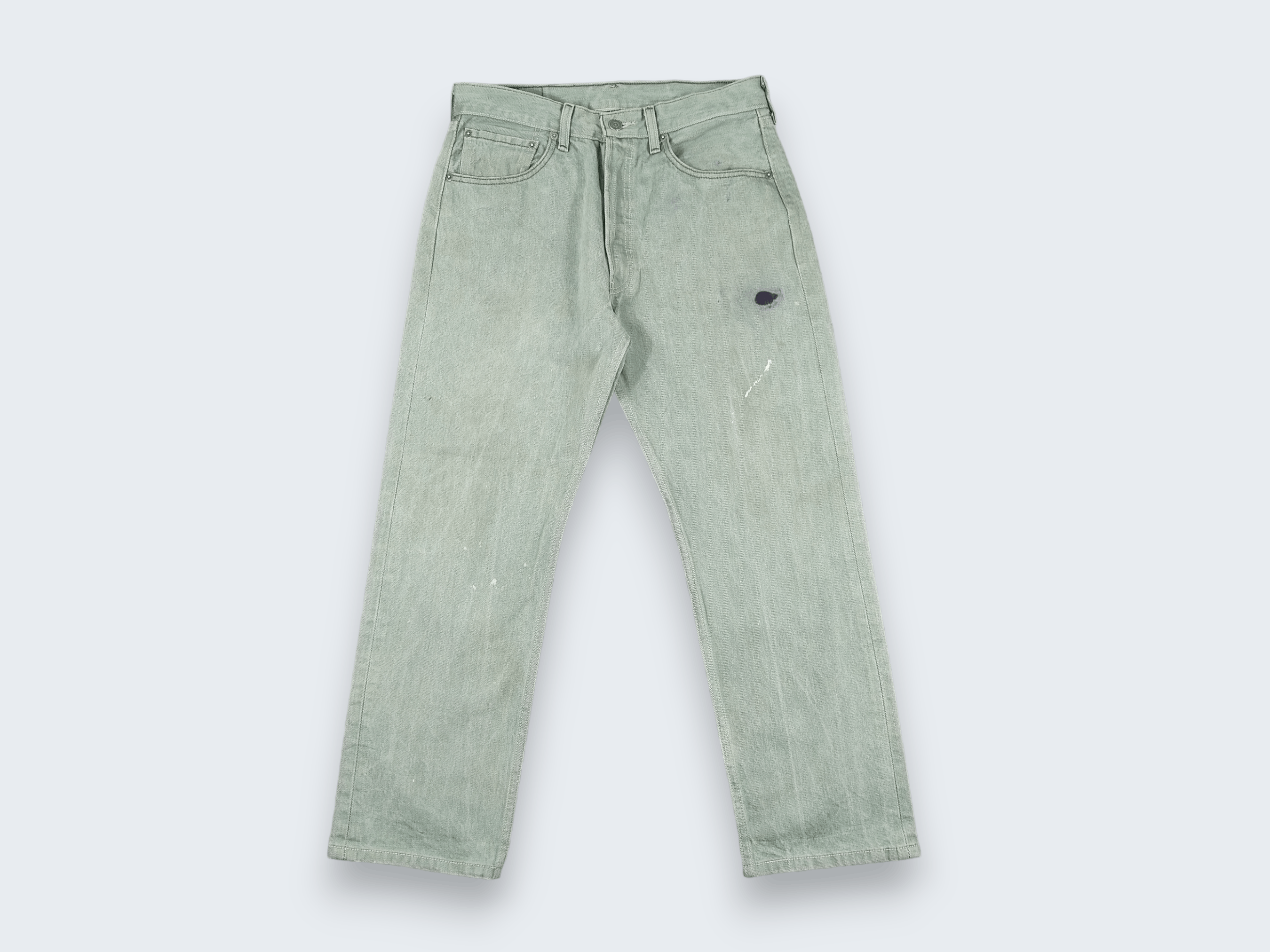 Levi's × Levi's Vintage Clothing × Vintage Vintage Levis 501 Jeans Fly Button Size US 33 - 1 Thumbnail