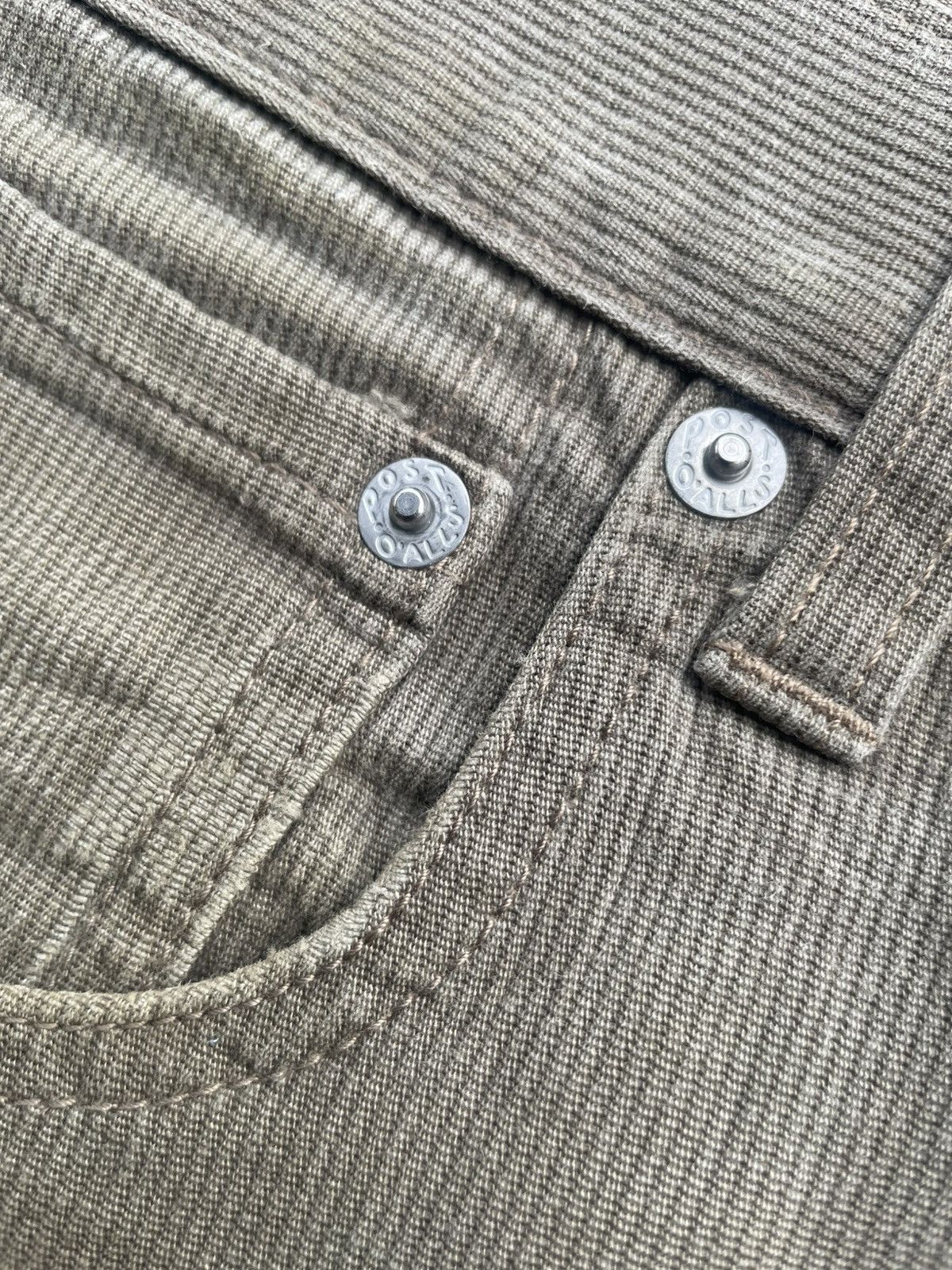 Post Overalls Vintage Post O’alls Coduroy Denim Size US 31 - 19 Thumbnail