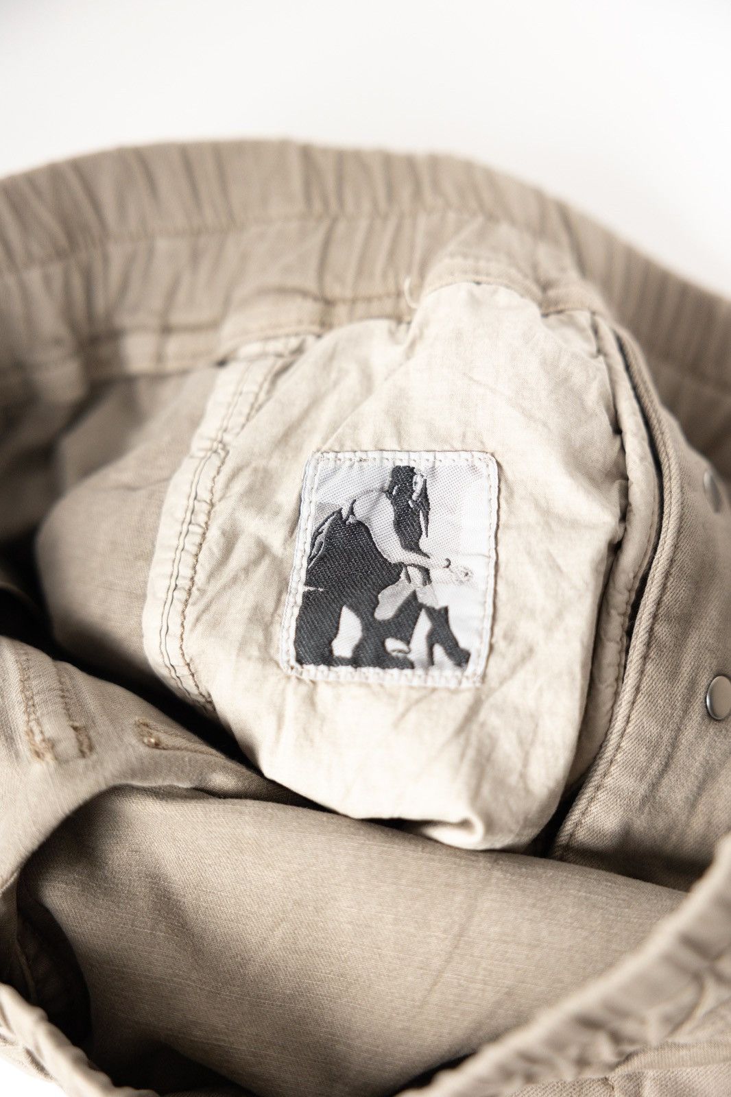 Rick Owens × Rick Owens Drkshdw Rick Owens DRKSHDW Canvas Pusher Pants Size US 29 - 10 Thumbnail