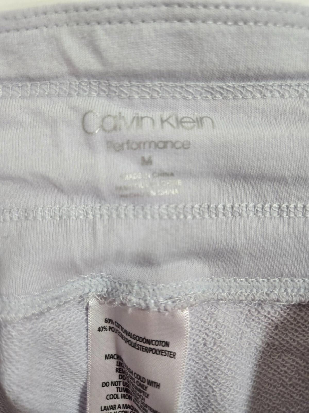 Calvin Klein Calvin Klein Performance Sweatpants Active Jogger Gray EUC Size 32" / US 10 / IT 46 - 4 Thumbnail