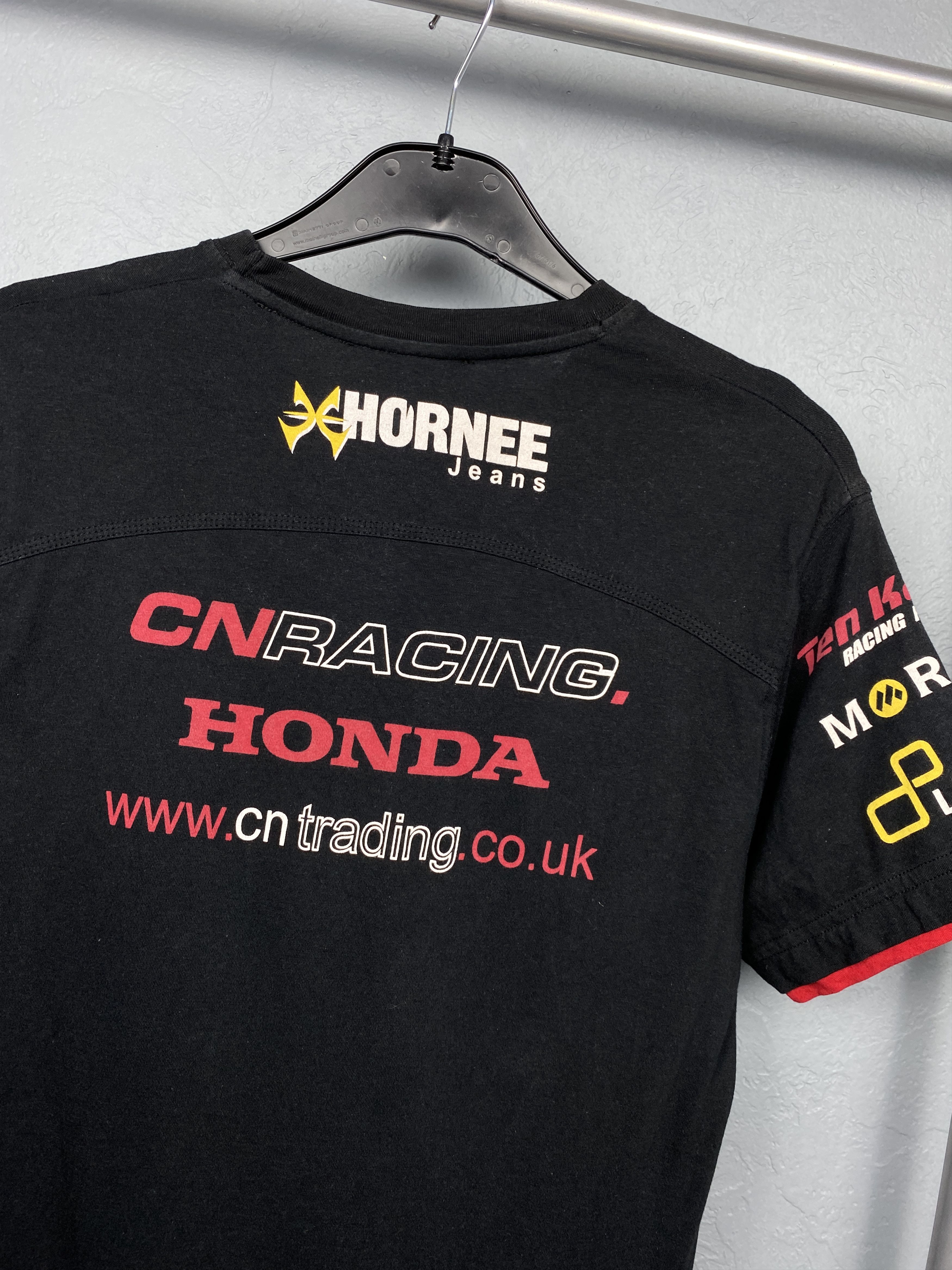 Honda × Vintage Honda Racing Team Vintage Mens T-Shirt Tee Size US L / EU 52-54 / 3 - 9 Thumbnail