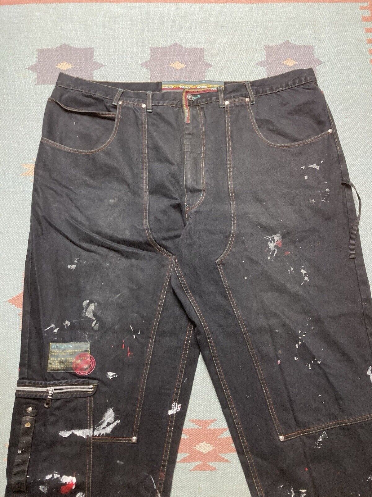 JNCO × Vintage y2k baggy jeans paco goth black skater JNCO massive 50x33 Size US 44 / EU 60 - 9 Thumbnail