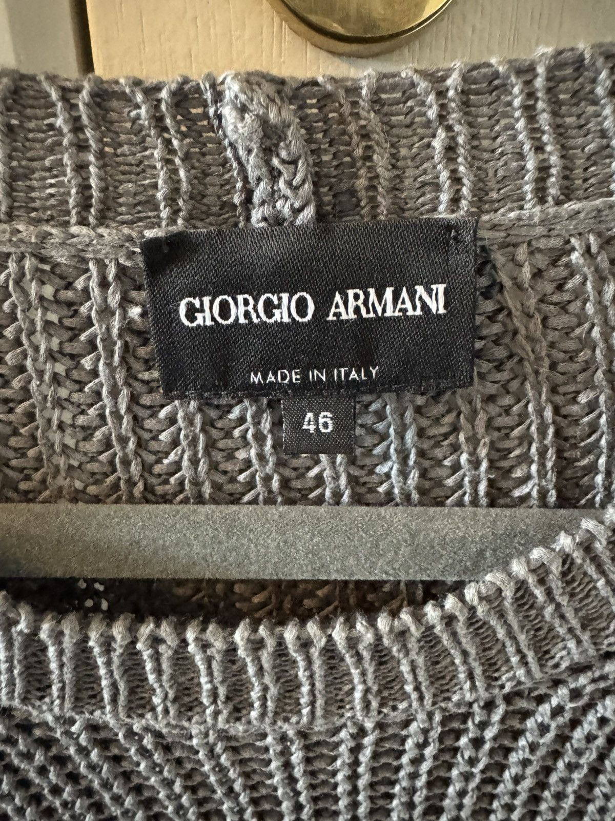Giorgio Armani Giorgio armani knitted sweater size 46 Size US S / EU 44-46 / 1 - 4 Thumbnail