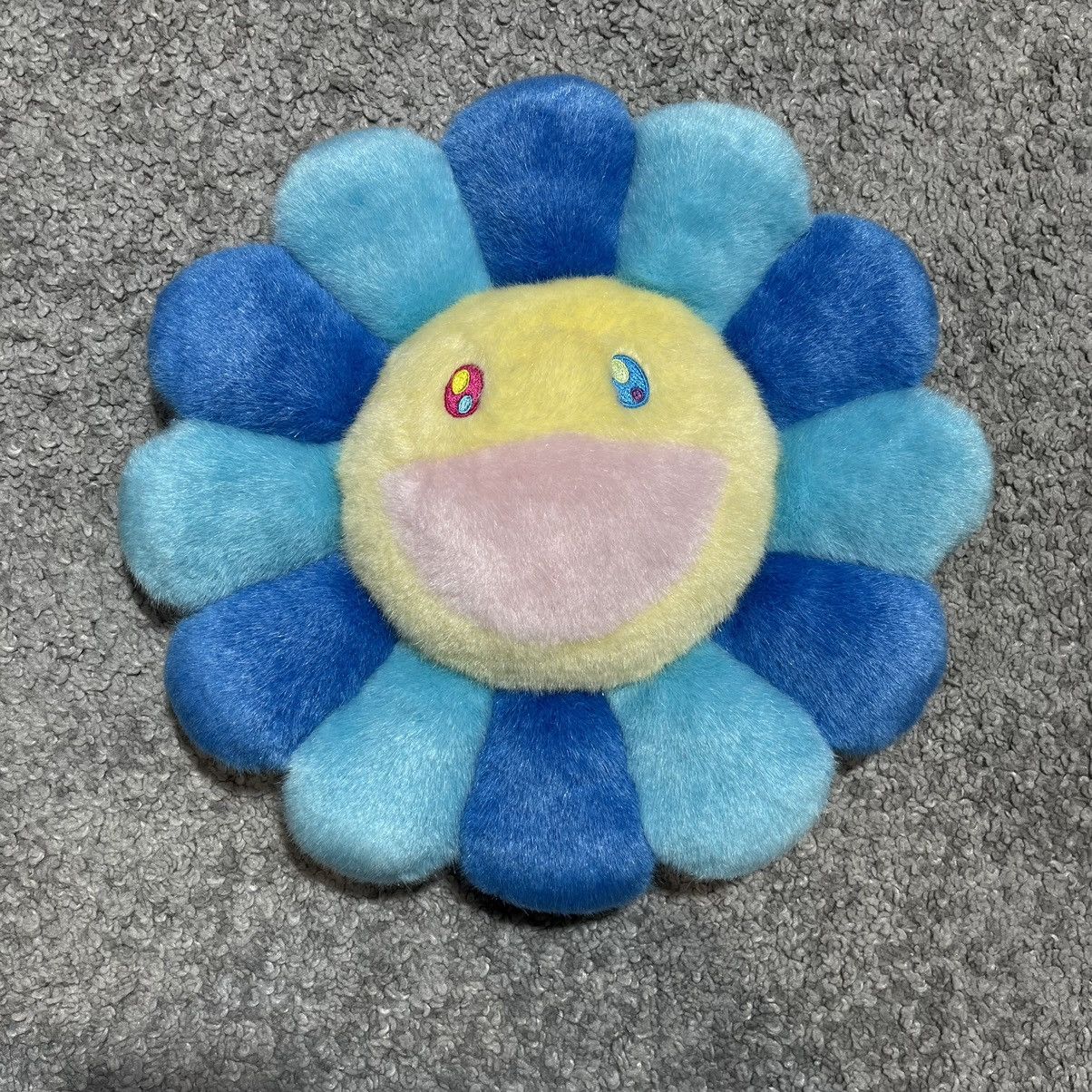 Takashi Murakami Takashi Murakami light blue 30cm flower pillow cushion Size ONE SIZE - 1 Thumbnail