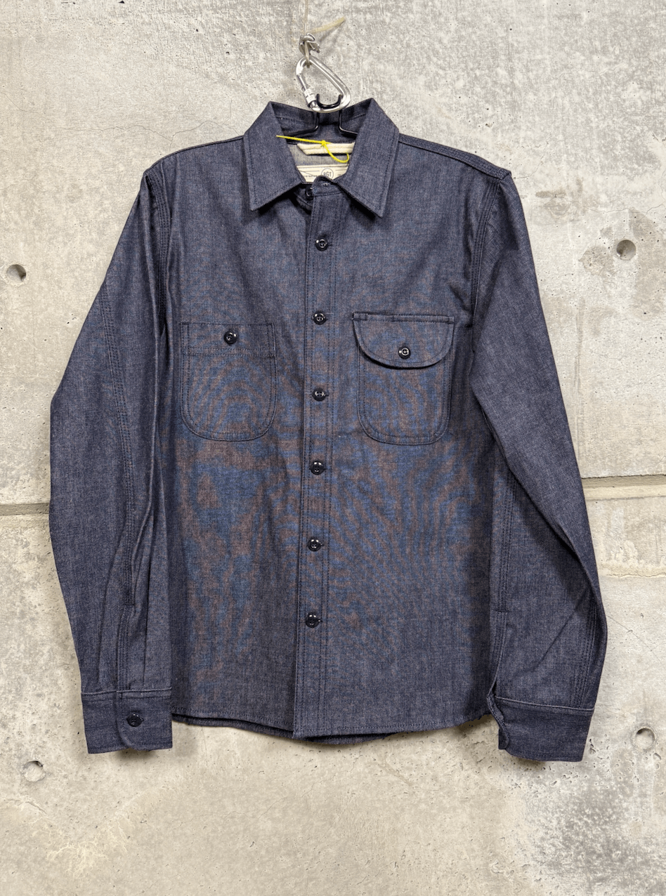 Rogue Territory Rogue Territory Selvedge Denim Service Shirt Size US S / EU 44-46 / 1 - 1 Thumbnail