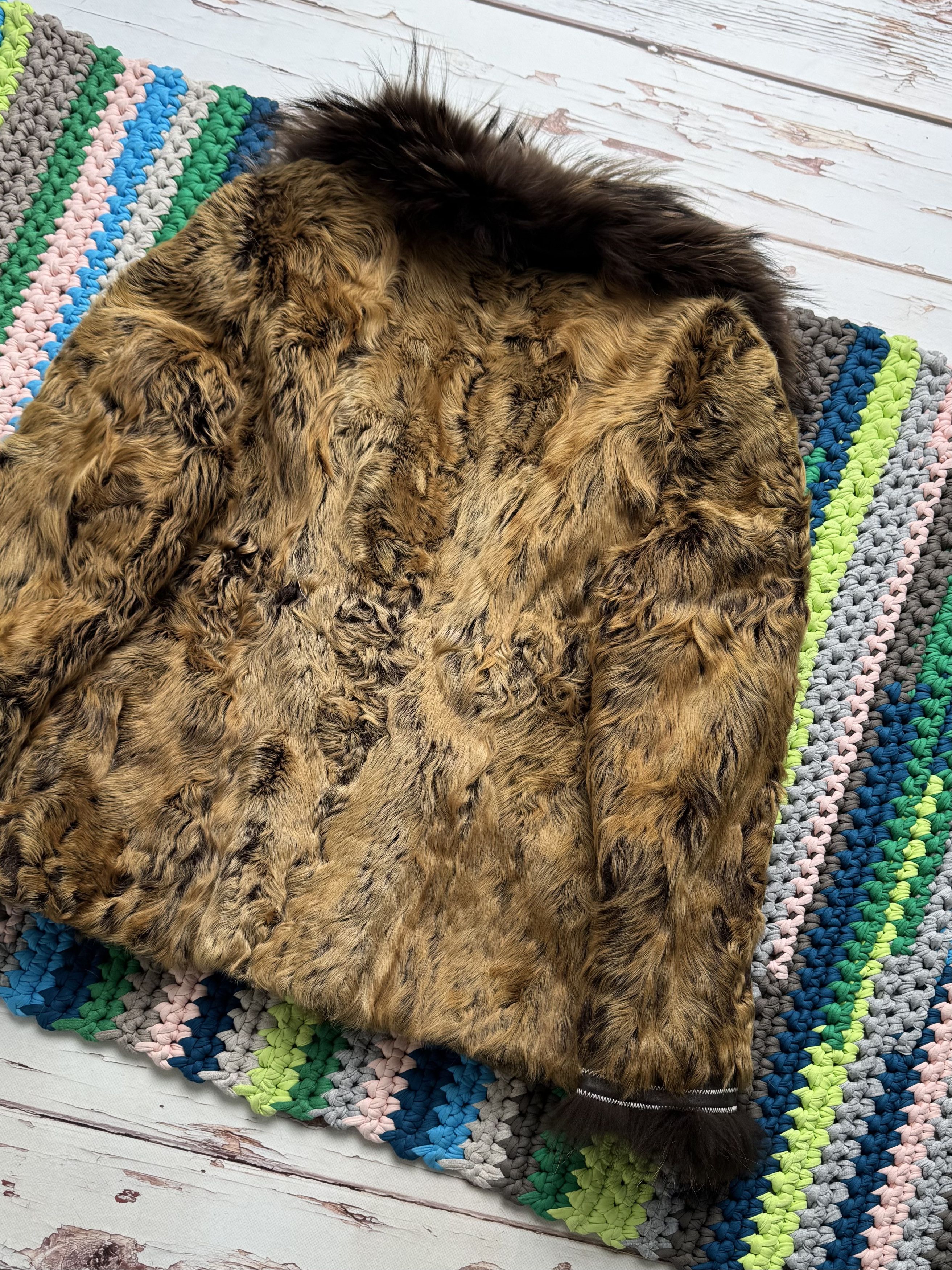 Japanese Brand Vintage Real Fur Jacket (D15) Size L / US 10 / IT 46 - 15 Thumbnail