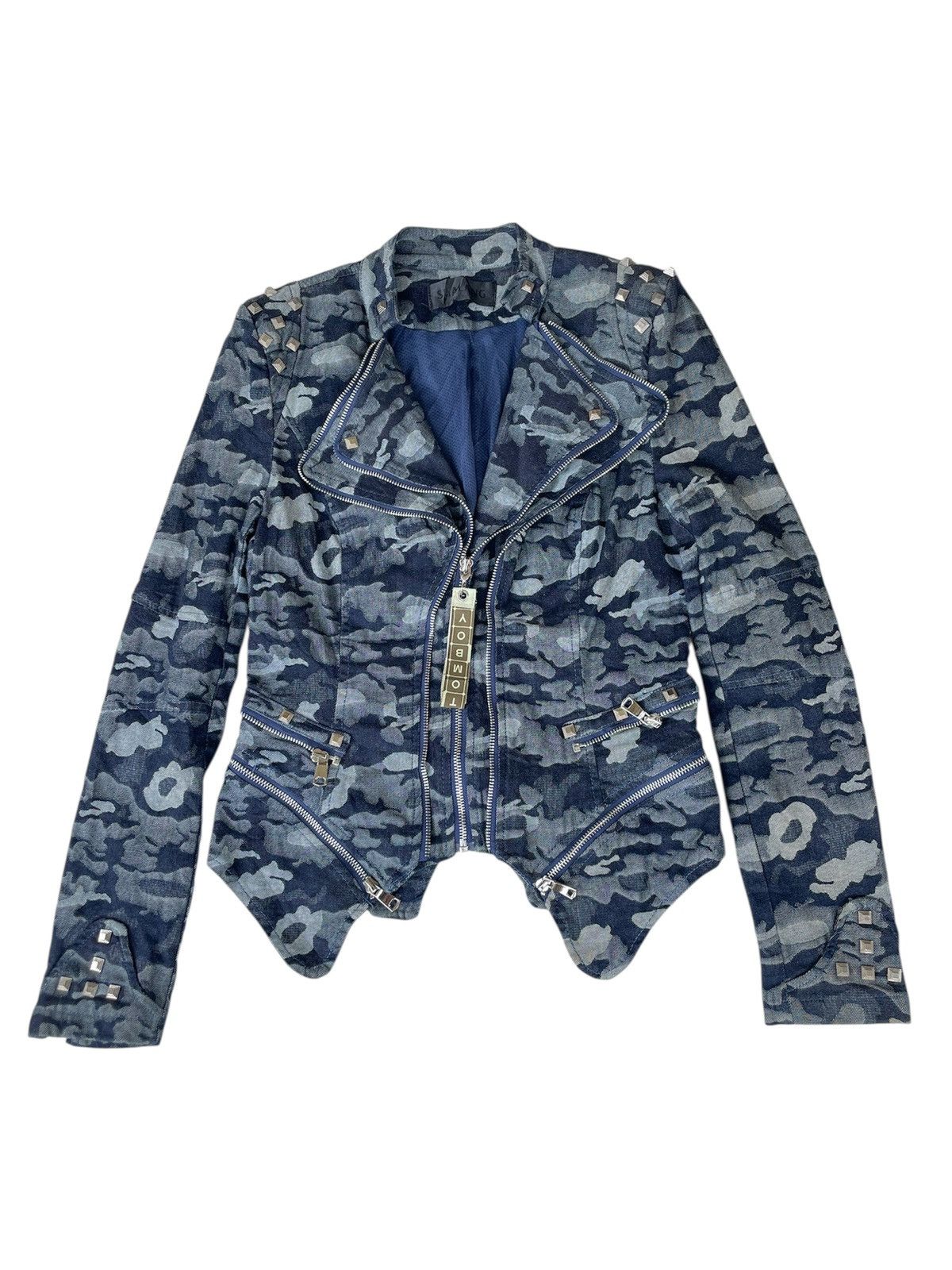 If Six Was Nine Shalang camo Biker Jacket Size US M / EU 48-50 / 2 - 1 Thumbnail