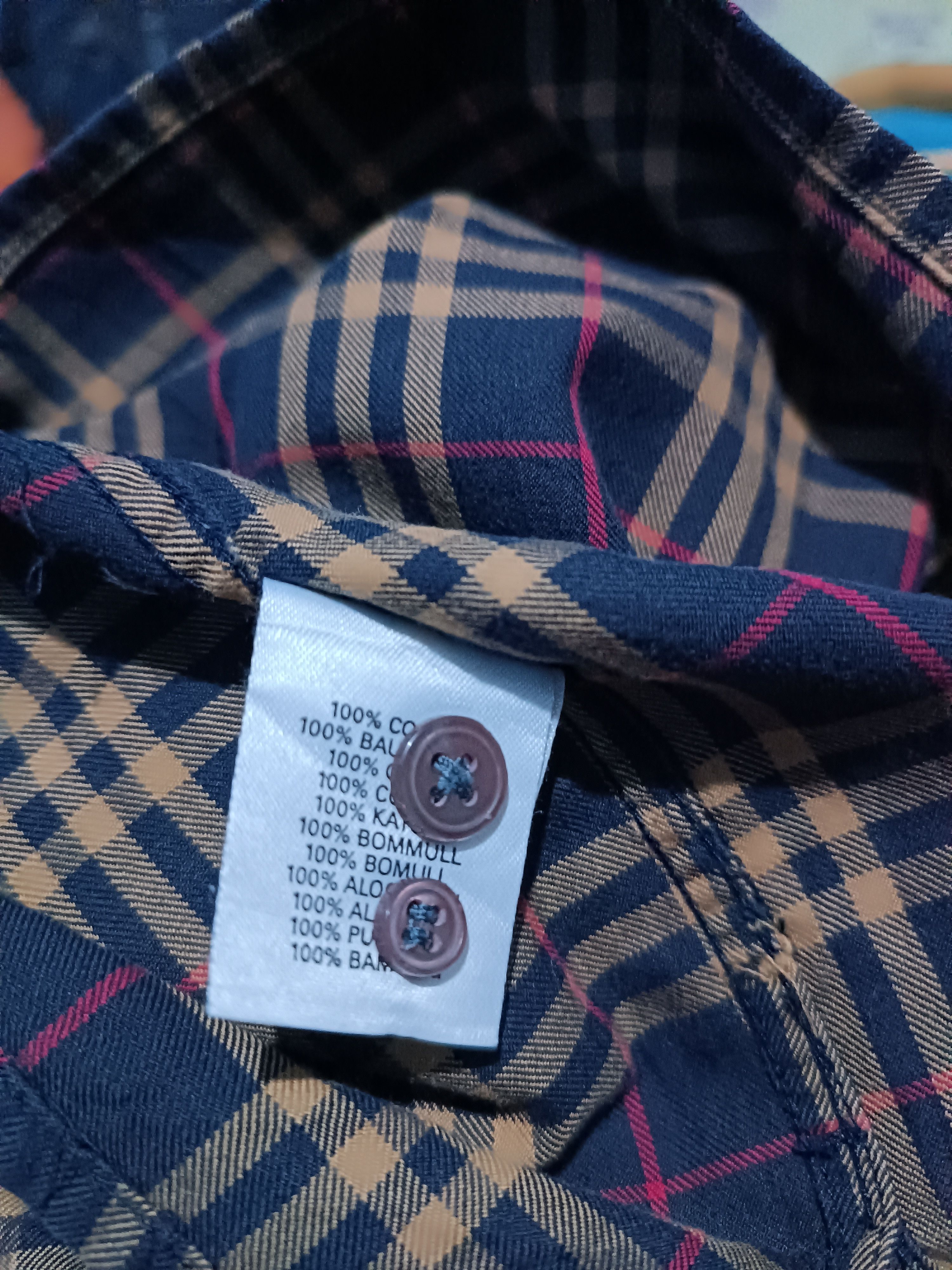 Burberry Vintage Burberry Shirt Size US L / EU 52-54 / 3 - 5 Thumbnail