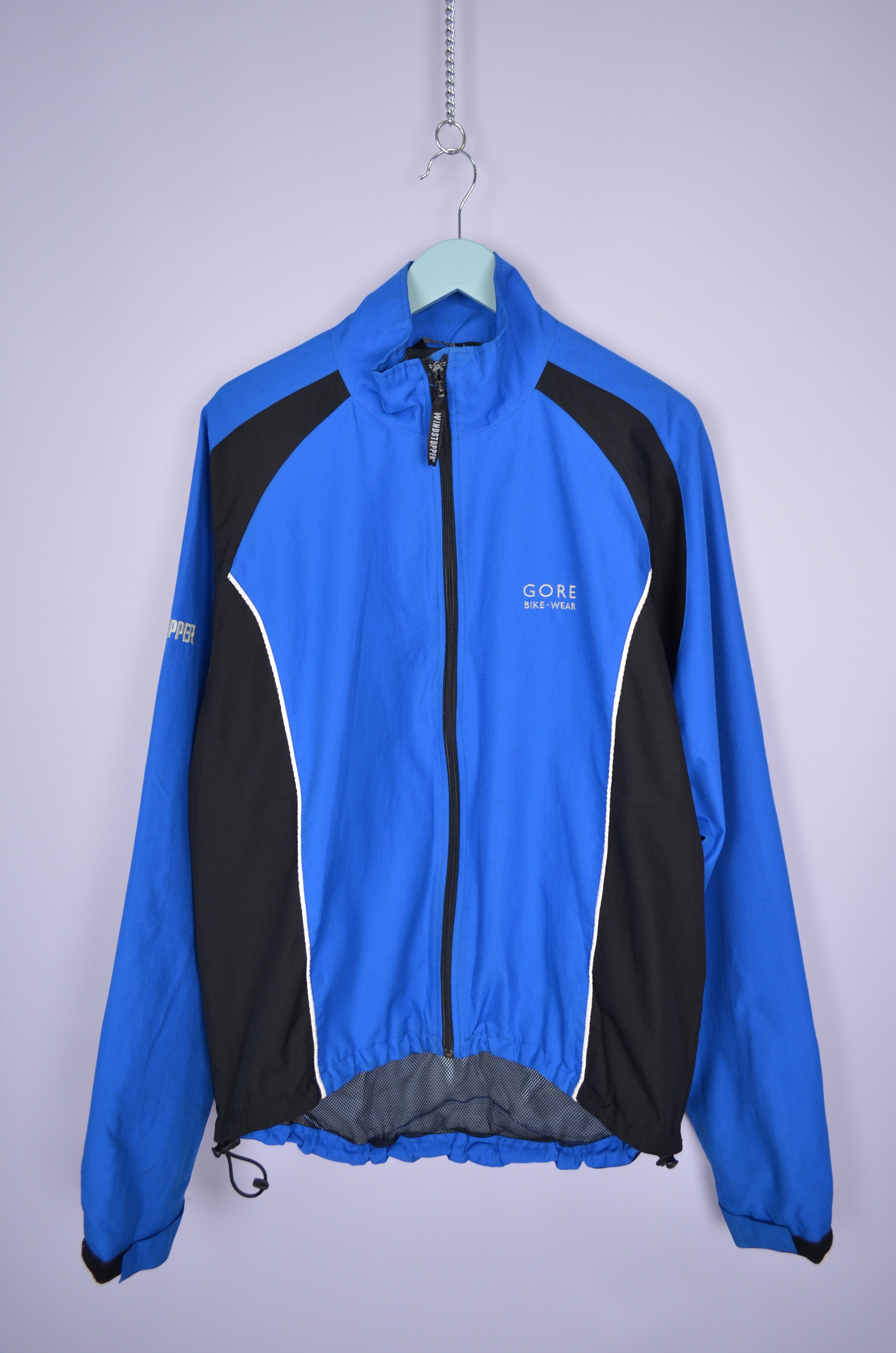 GOREWEAR GORE Bike-Wear Windstopper Full Zip Blue Jacket Size L Size US L / EU 52-54 / 3 - 1 Thumbnail