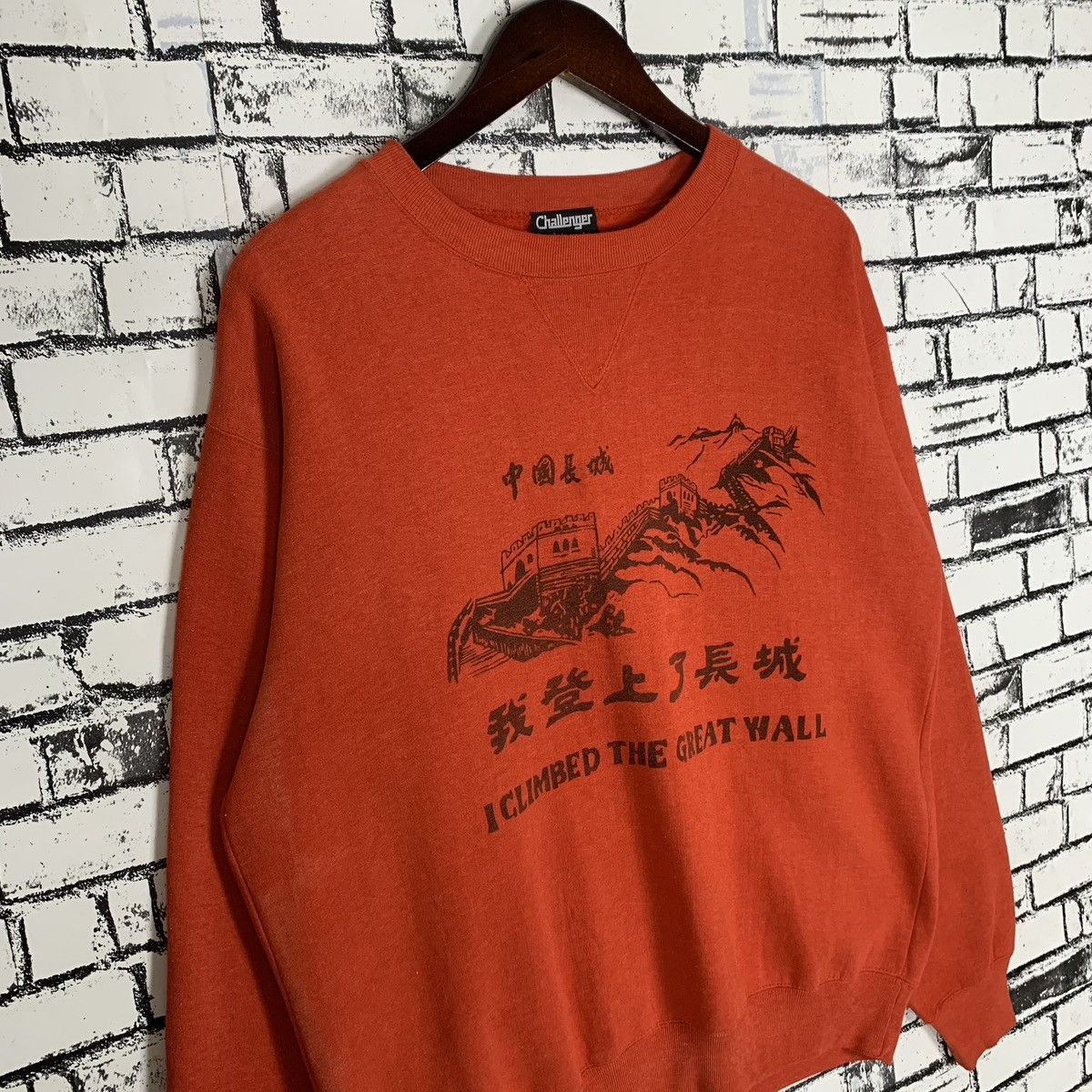 CHALLENGER × Vintage Vintage Challenger Graphic Photo Sweatshirt Crewneck Size US M / EU 48-50 / 2 - 5 Thumbnail