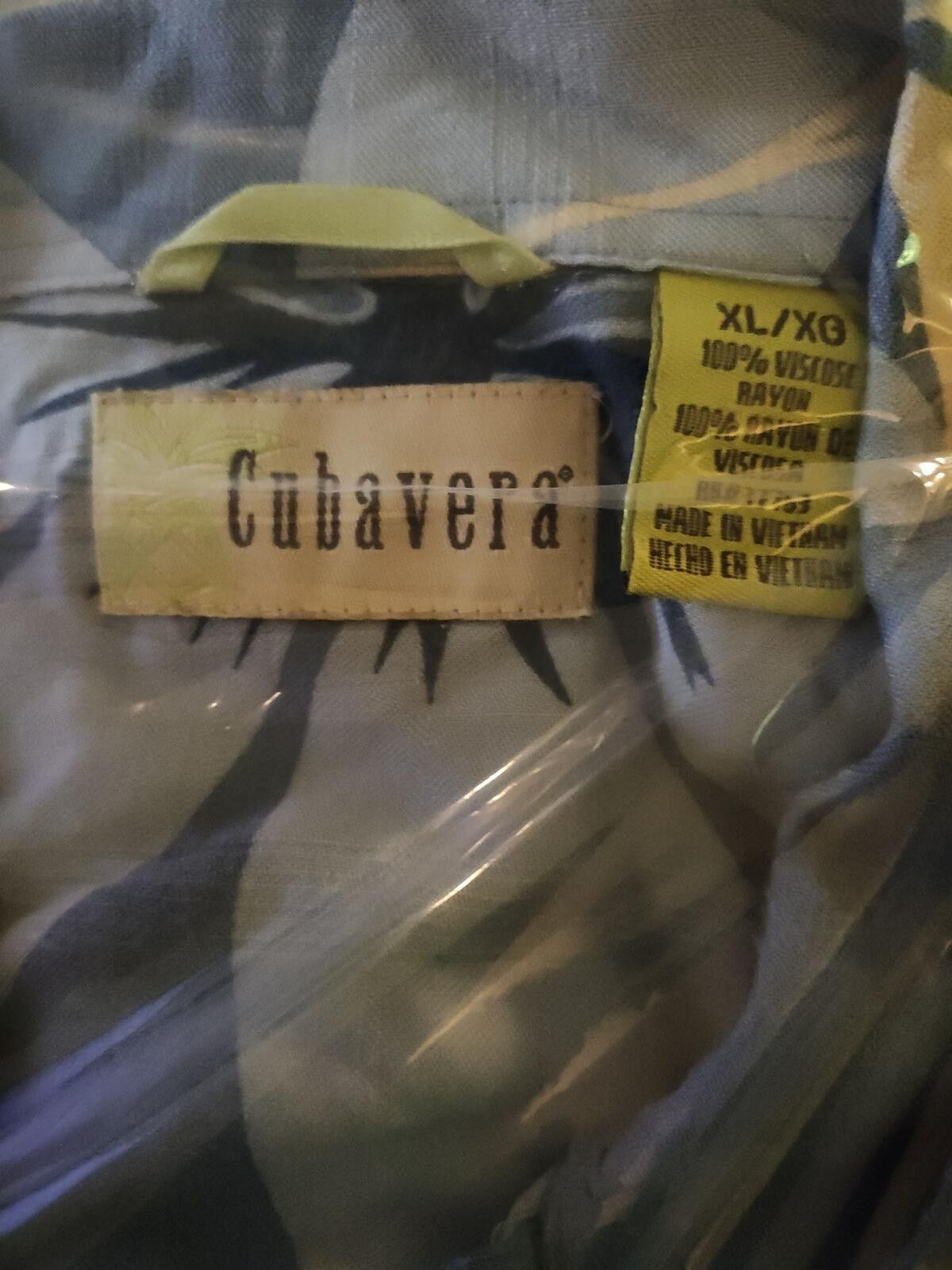 Cubavera Cubavera XL Button-Up Short Sleeve Floral Shirt Size US XL / EU 56 / 4 - 5 Thumbnail