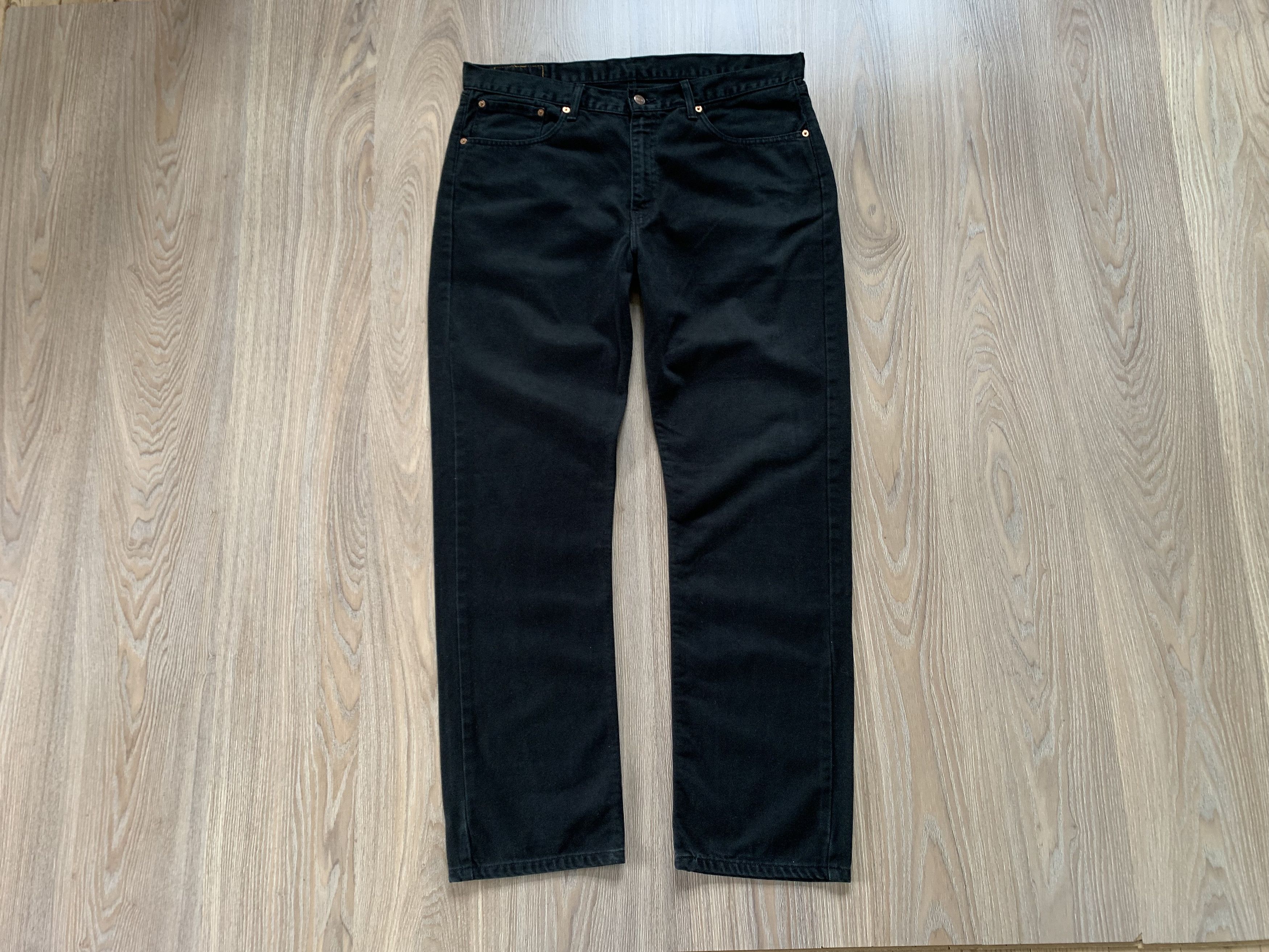 Levi's × Levi's Vintage Clothing × Vintage Levi's 751 02 Black Mens Denim Jeans Size US 38 / EU 54 - 2 Thumbnail
